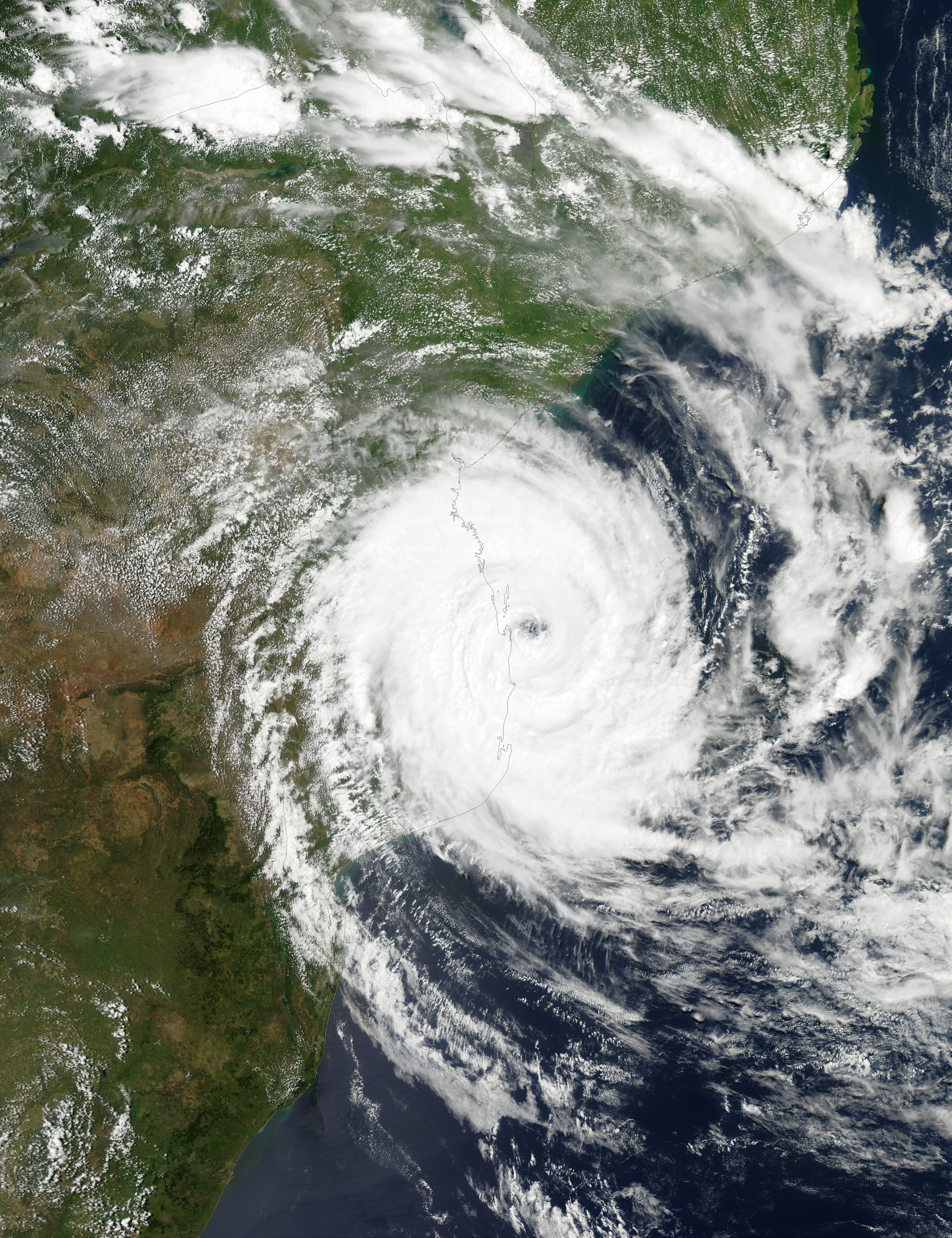 Tropical Cyclone Japhet (19S) off Mozambique - related image preview