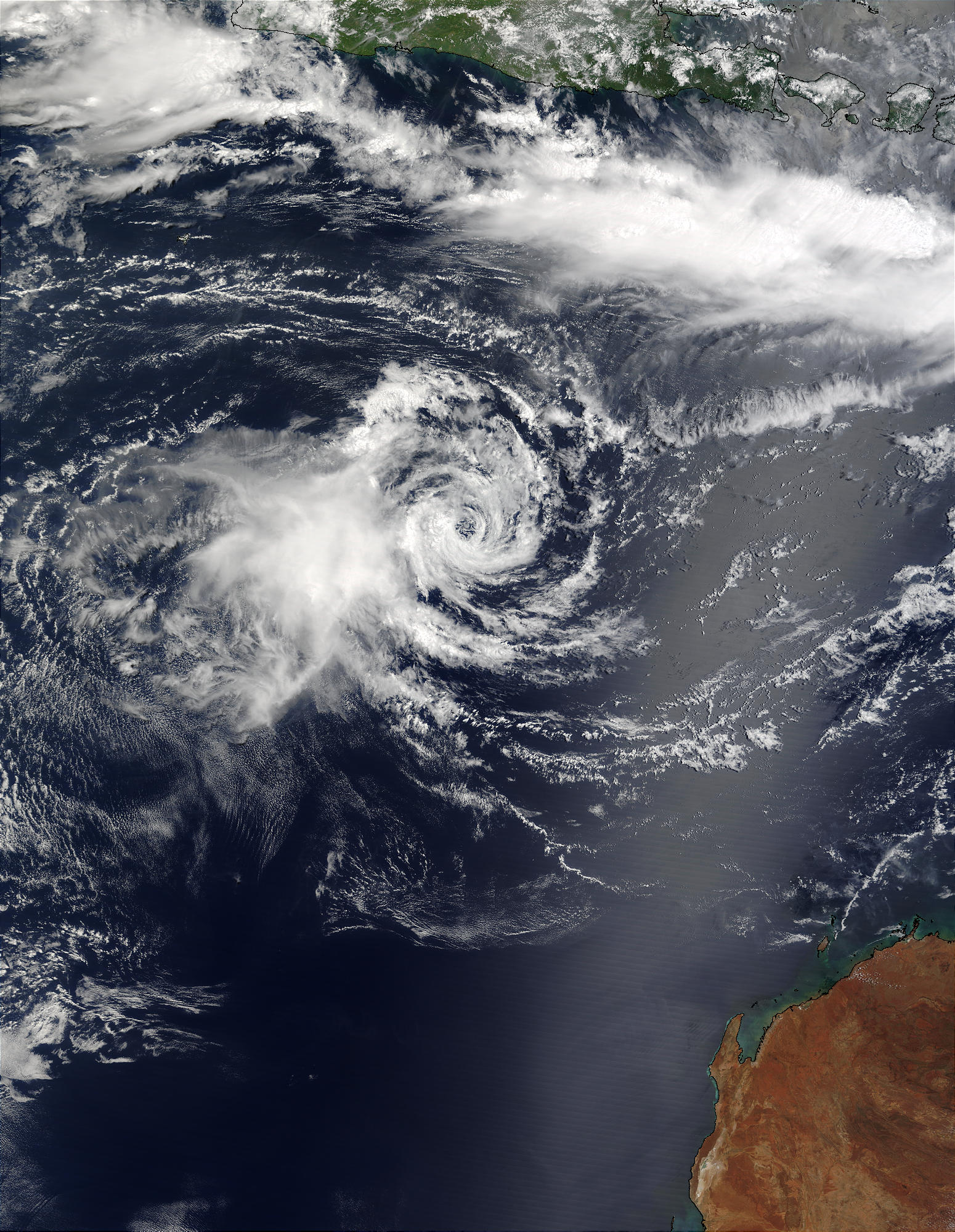 Tropical Cyclone 21S off Java - related image preview