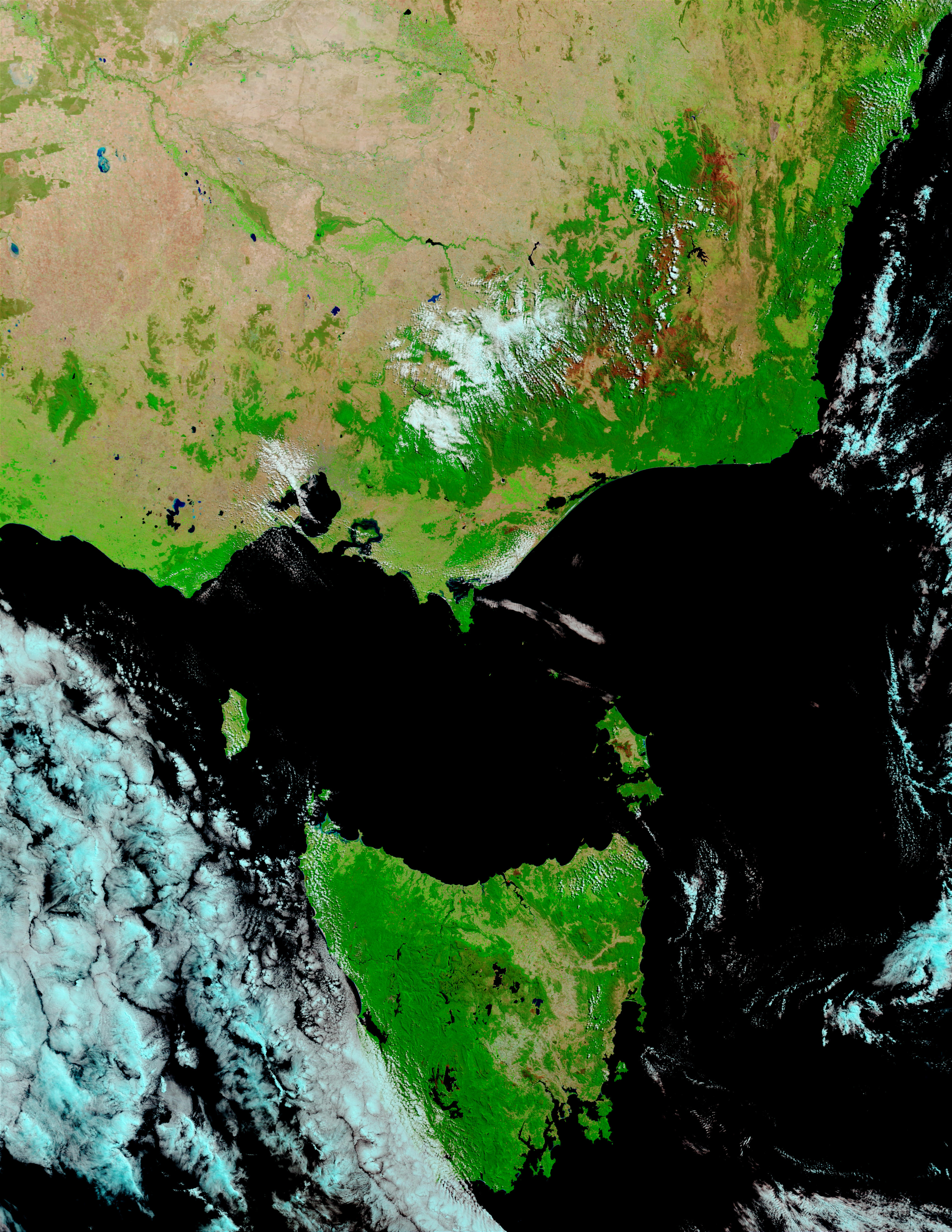 Burn scars in Southeastern Australia and Tasmania - related image preview