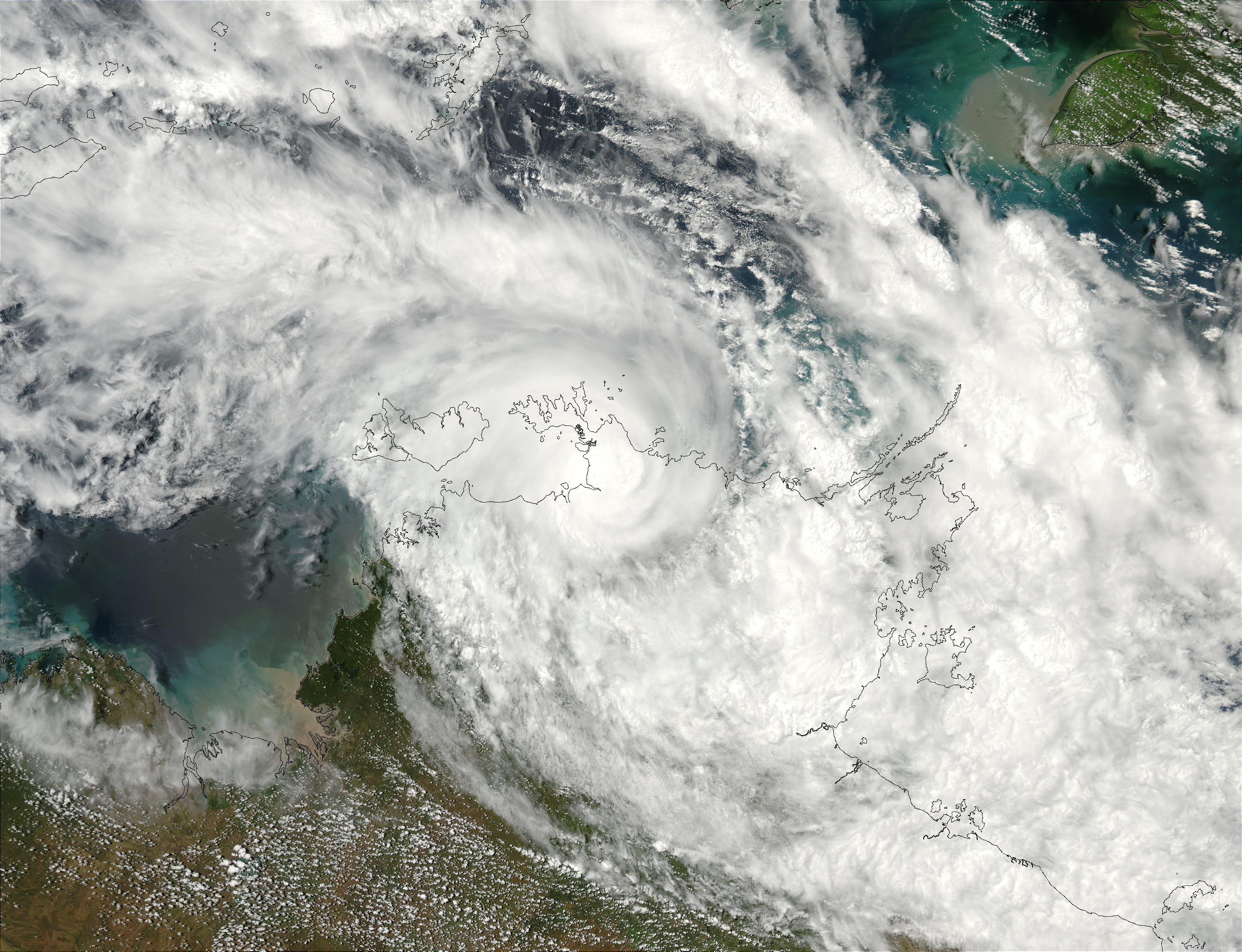 Tropical Cyclone Craig (24S) over Northern Australia - related image preview