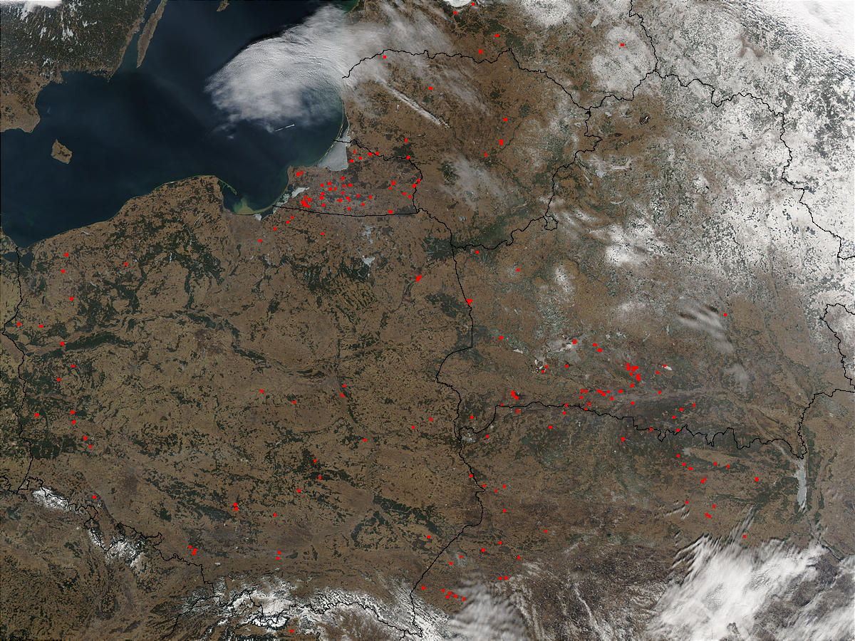 Fires in Northeast Europe - related image preview