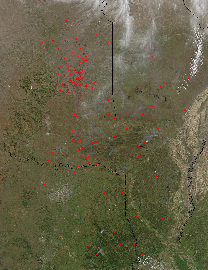 Fires in Southcentral United States - related image preview