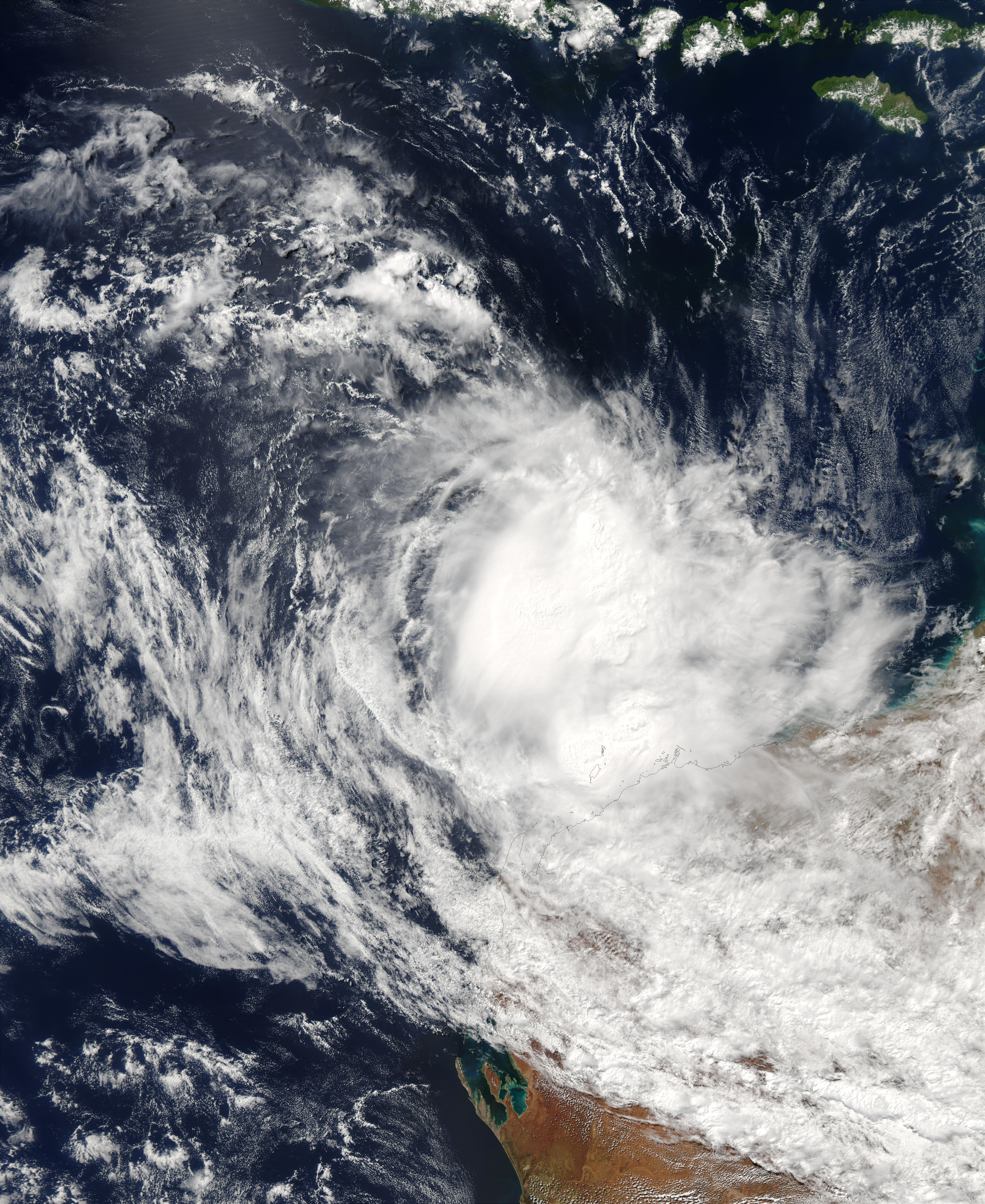 Tropical Cyclone Inigo (26S) over Northern Australia - related image preview
