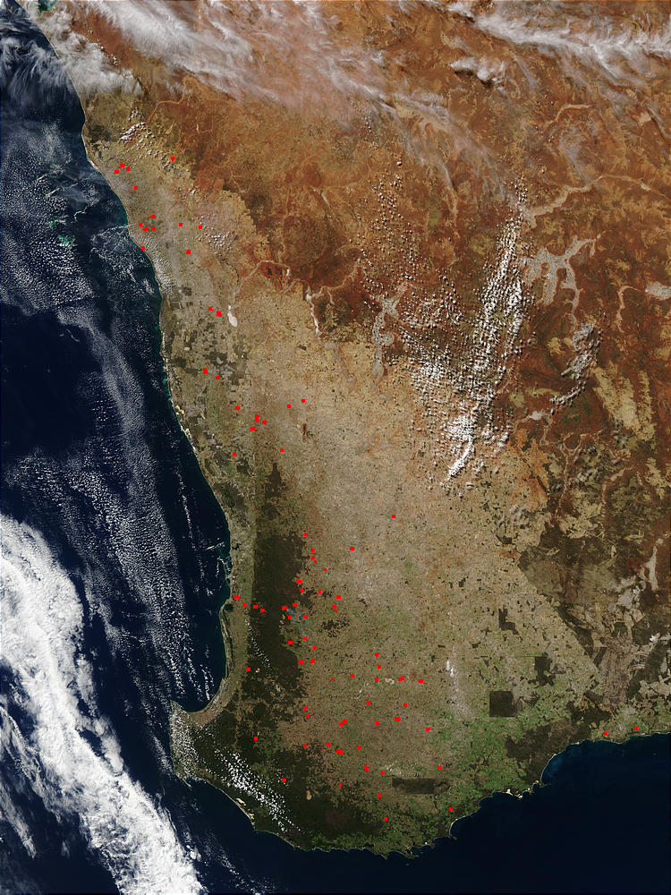 Fires in Southwest Australia - related image preview