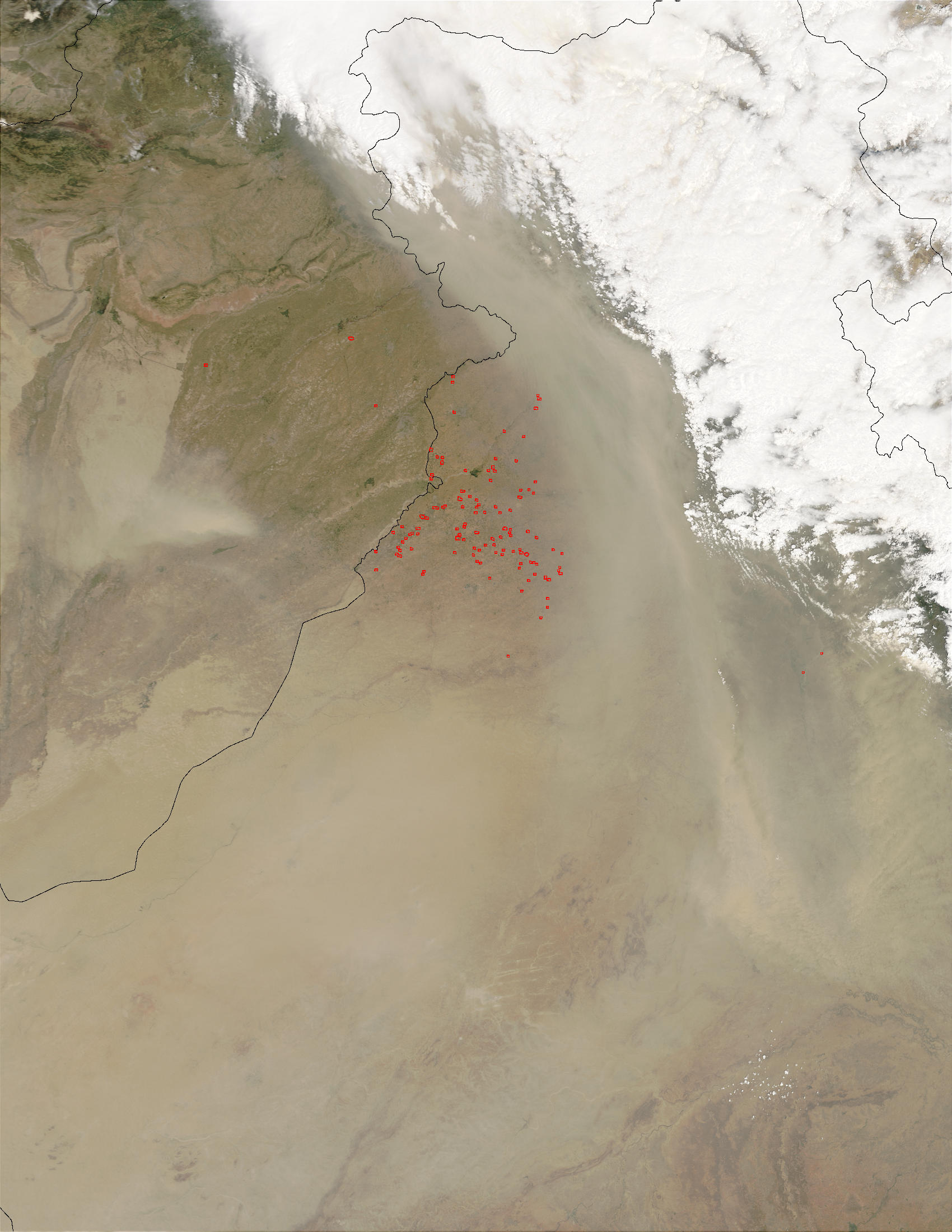 Dust Storms in India and Pakistan - related image preview