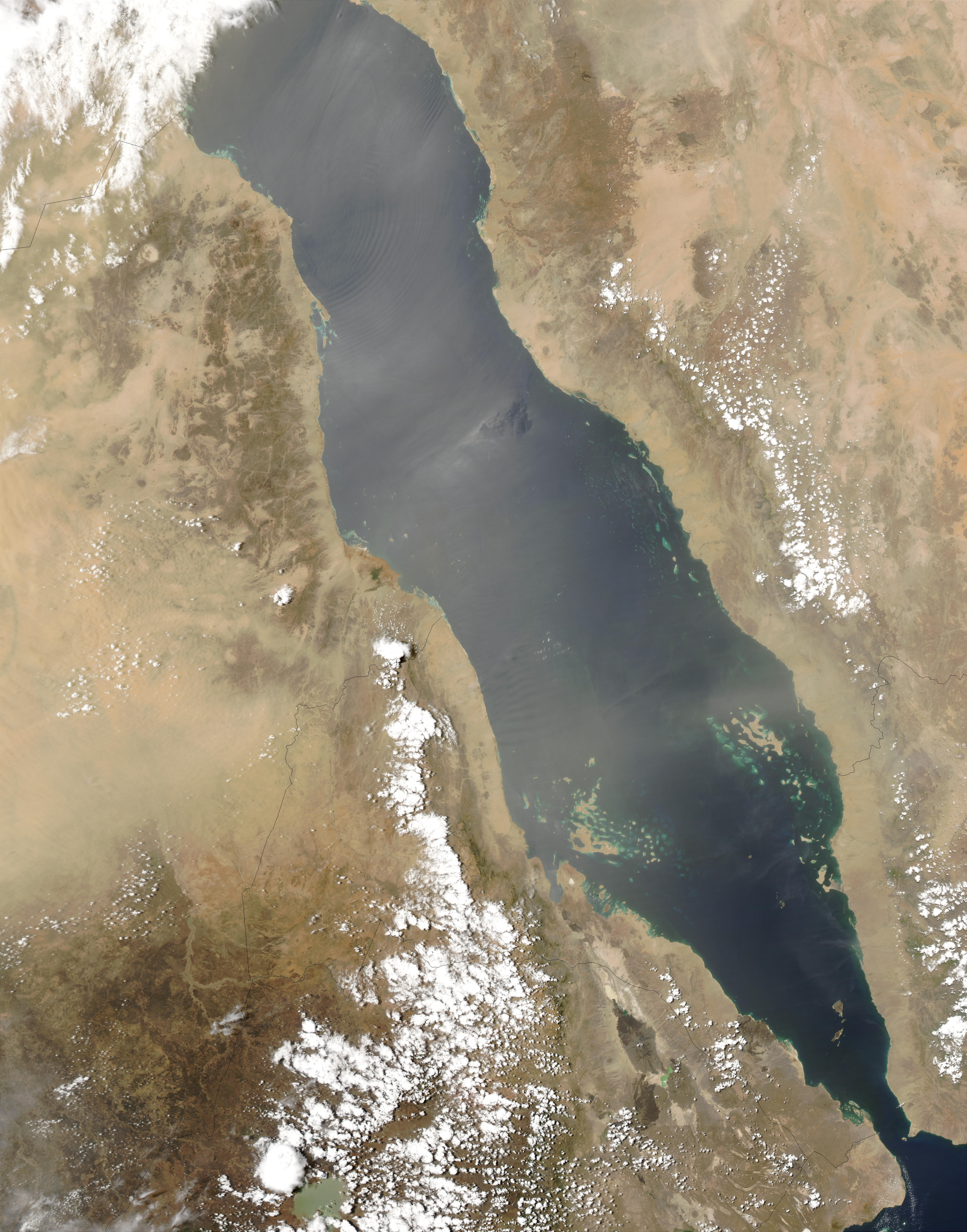 Dust Storms over the Red Sea - related image preview