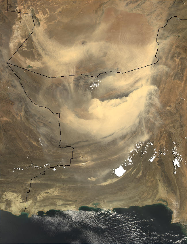 Dust storms in Pakistan - related image preview