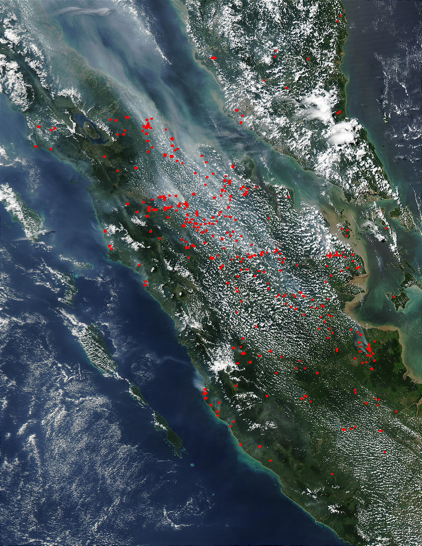 Fires on Sumatra - related image preview