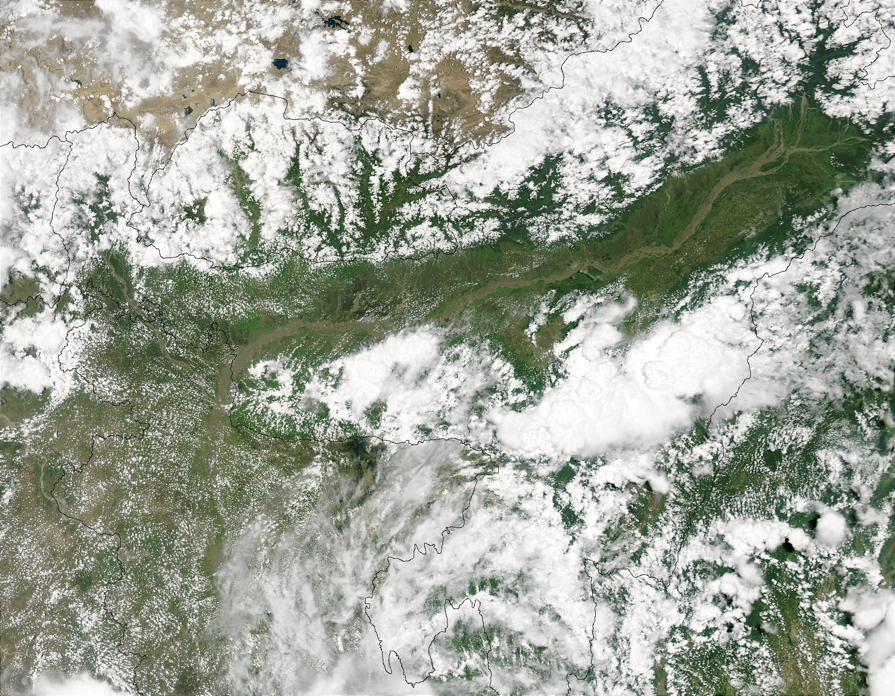 Floods in Northeast India and Bangladesh - related image preview