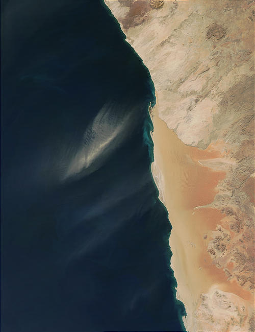 Dust Storm off Namibia - related image preview