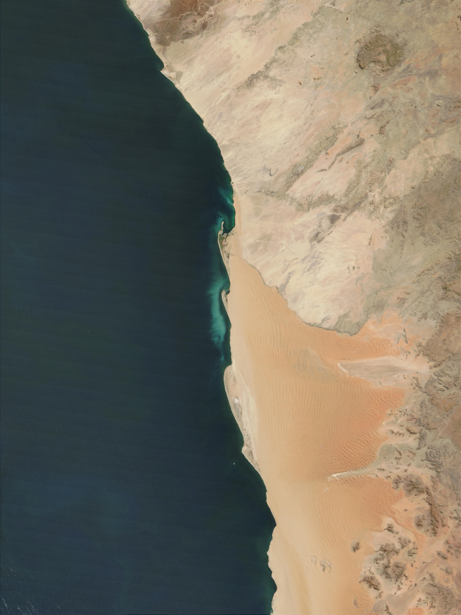 Sulfur plume off Namibia - related image preview