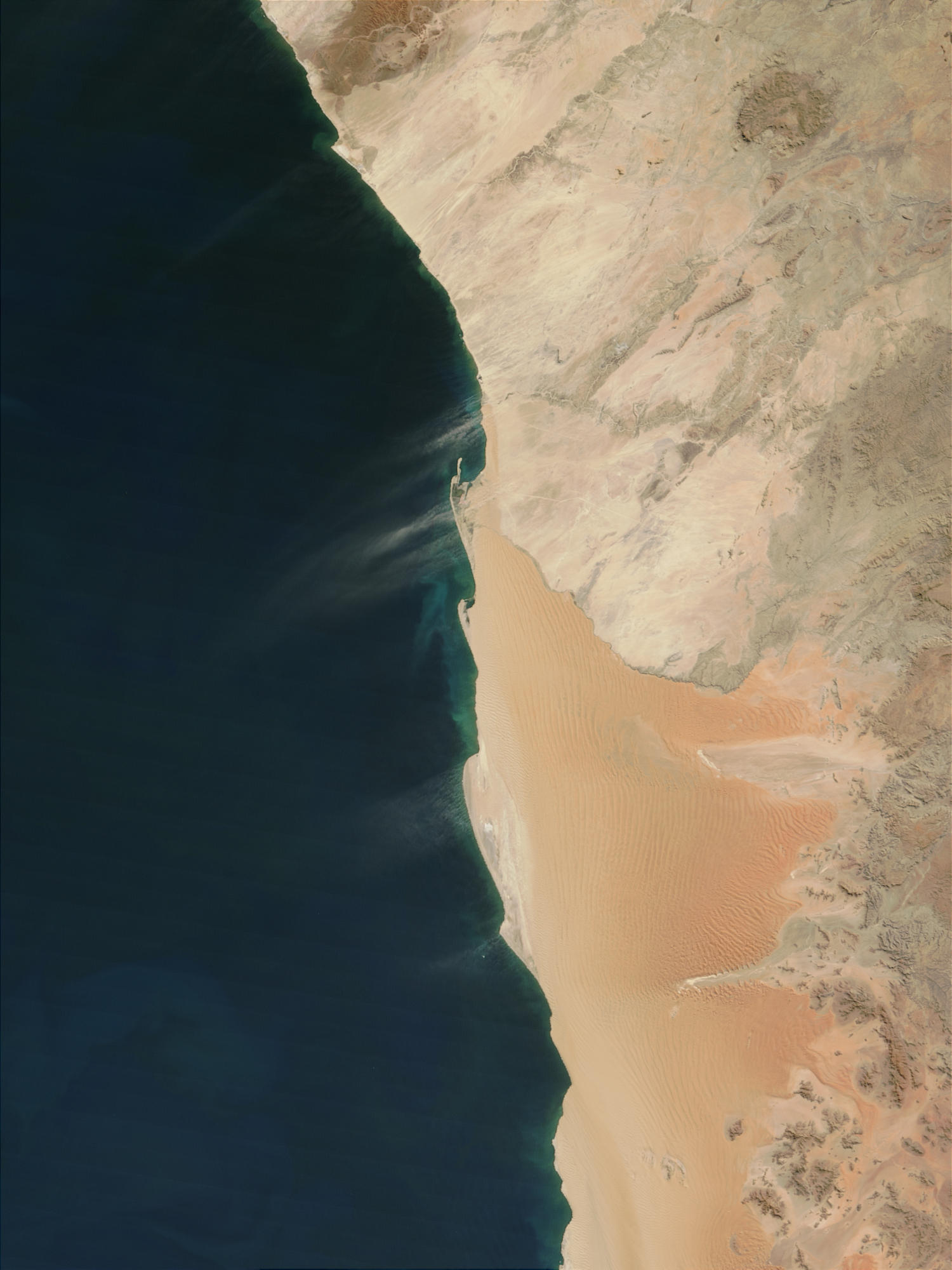 Sulfur plume off Namibia - related image preview