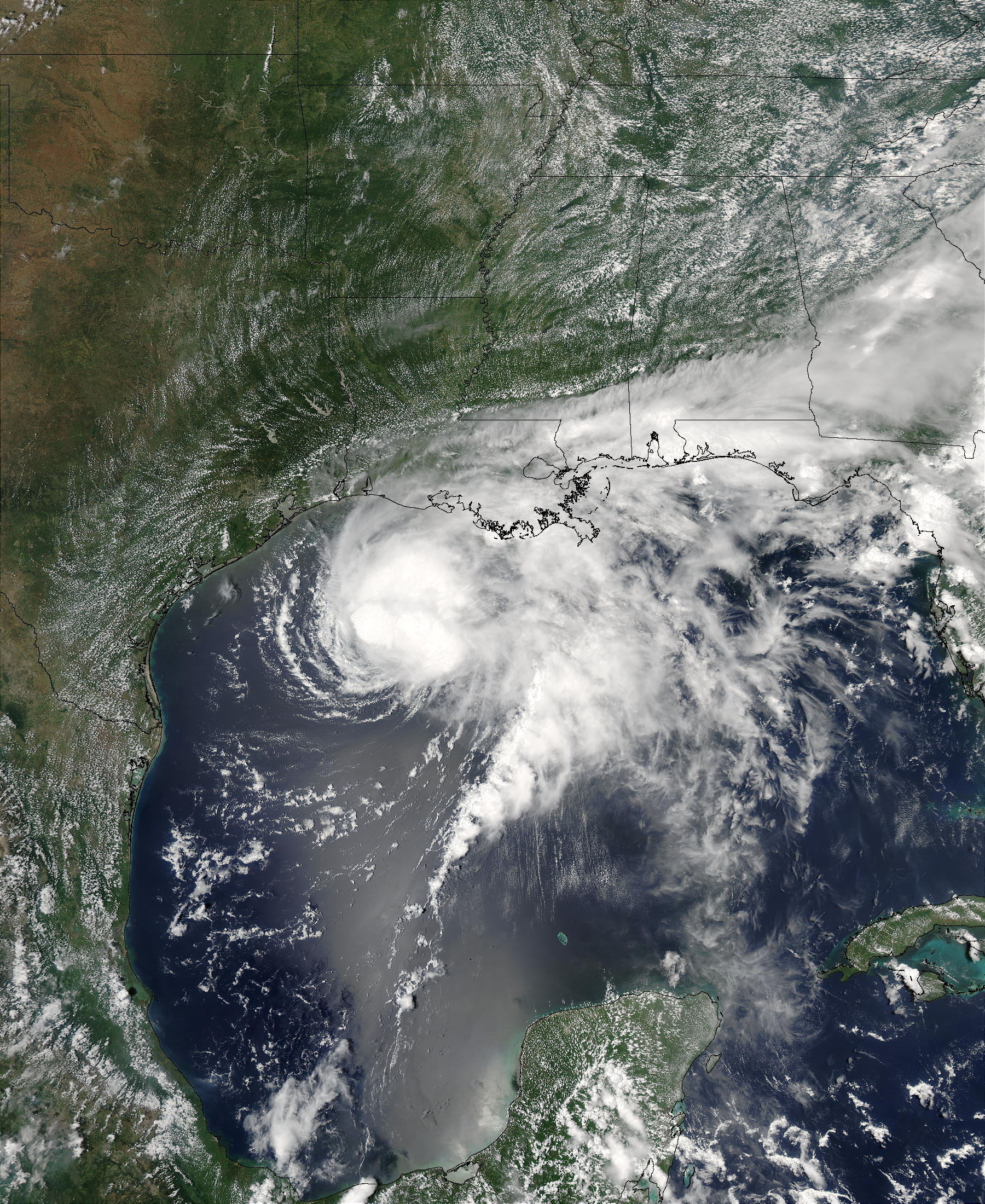 Tropical Storm Claudette, Gulf of Mexico - related image preview