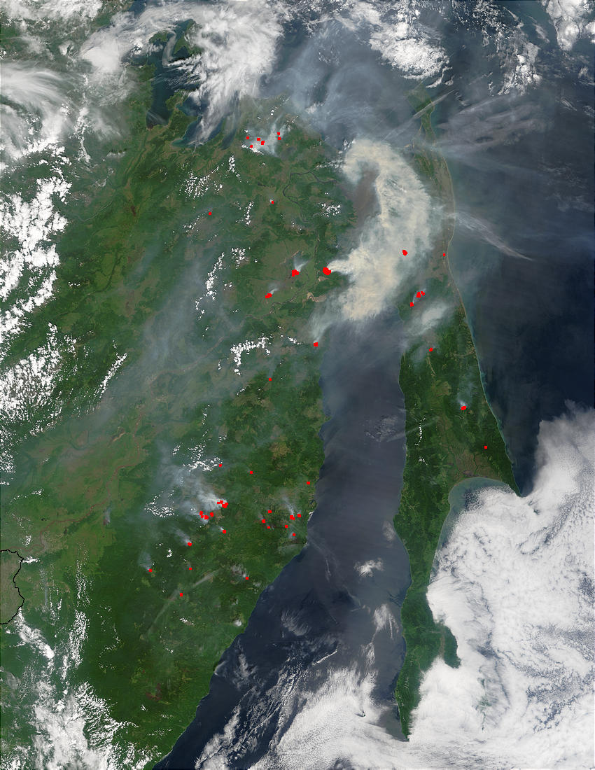 Fires in eastern Russia - related image preview
