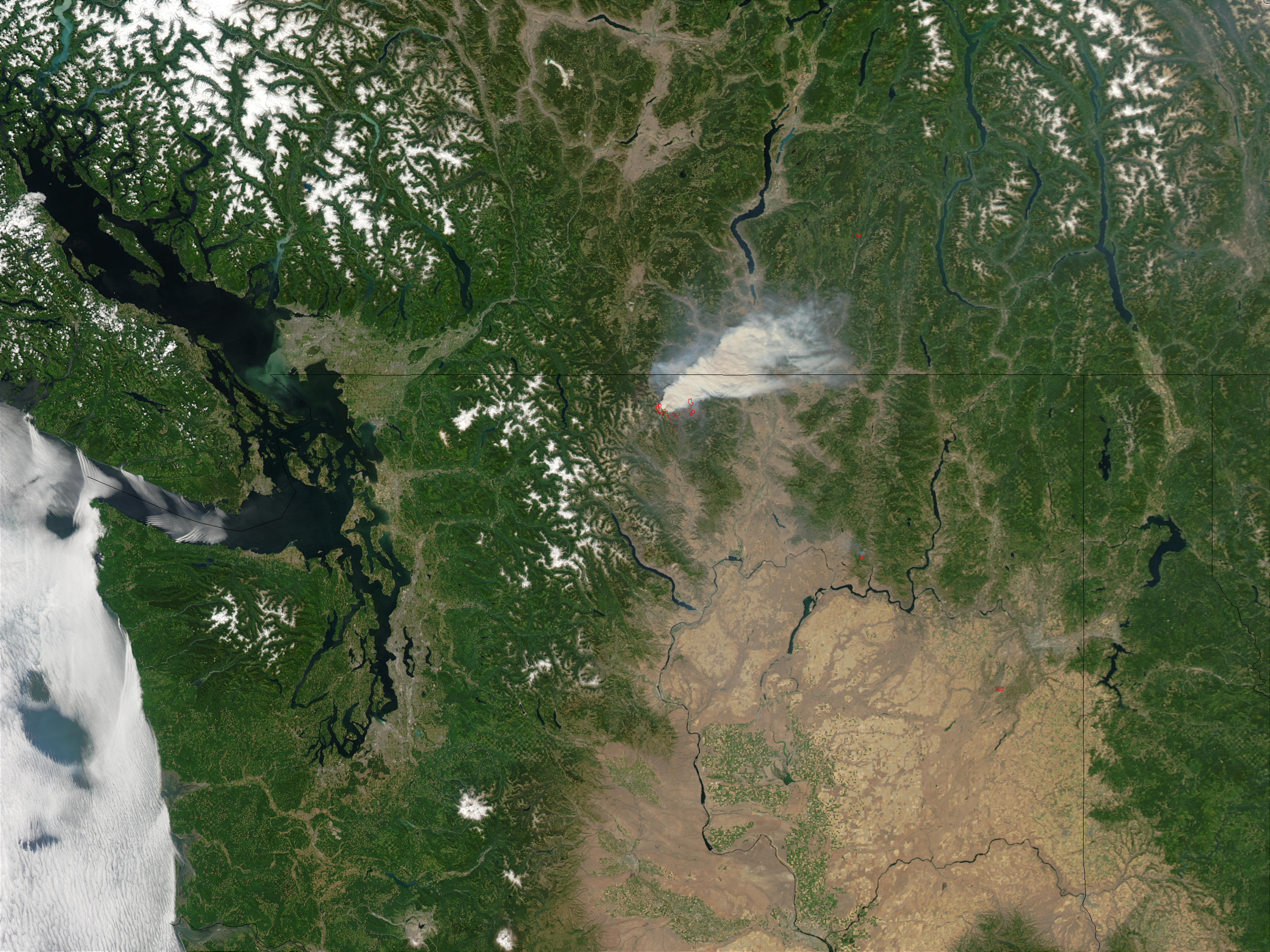 Fawn Peak Complex Fire, Washington - related image preview