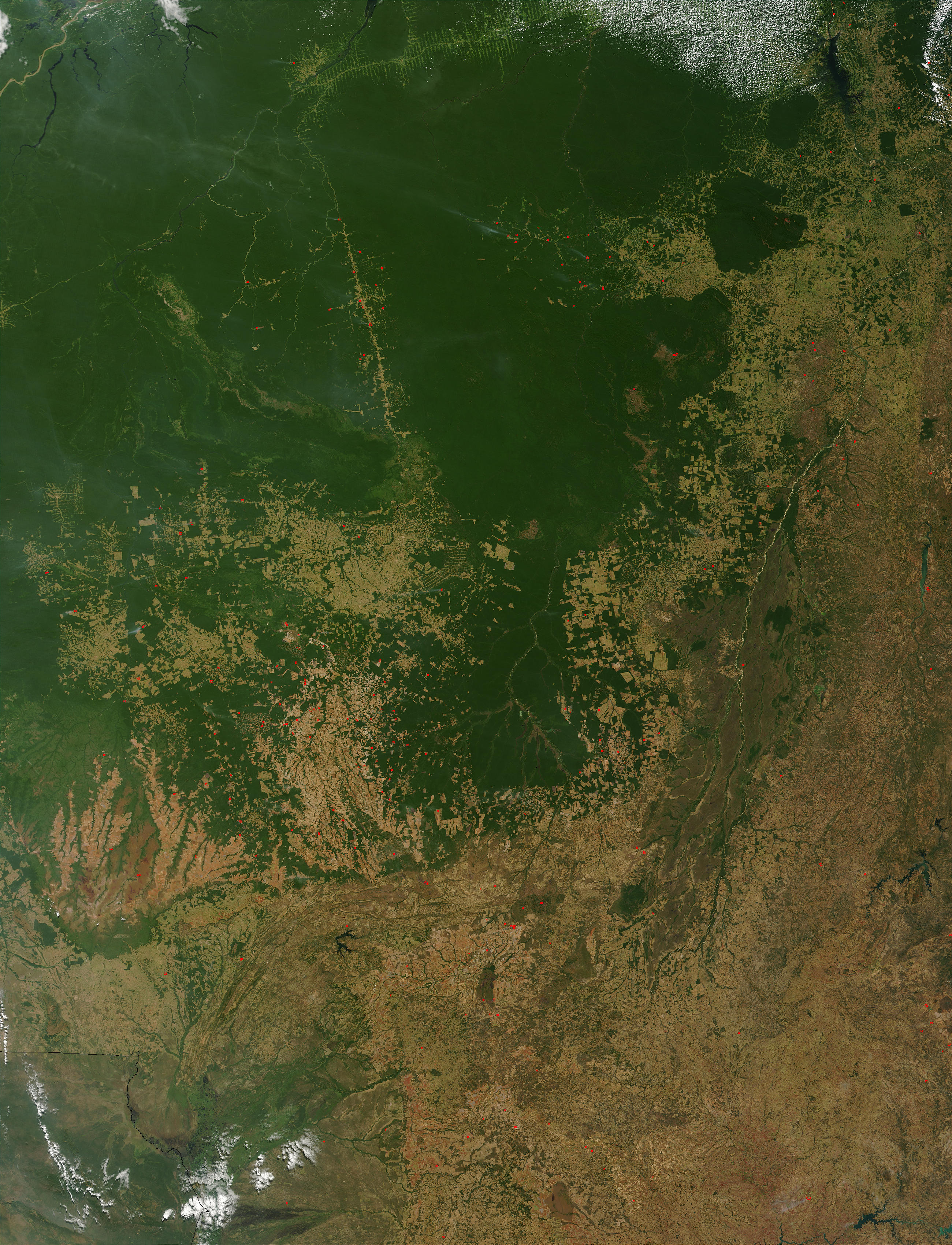 Fires in Central Brazil - related image preview