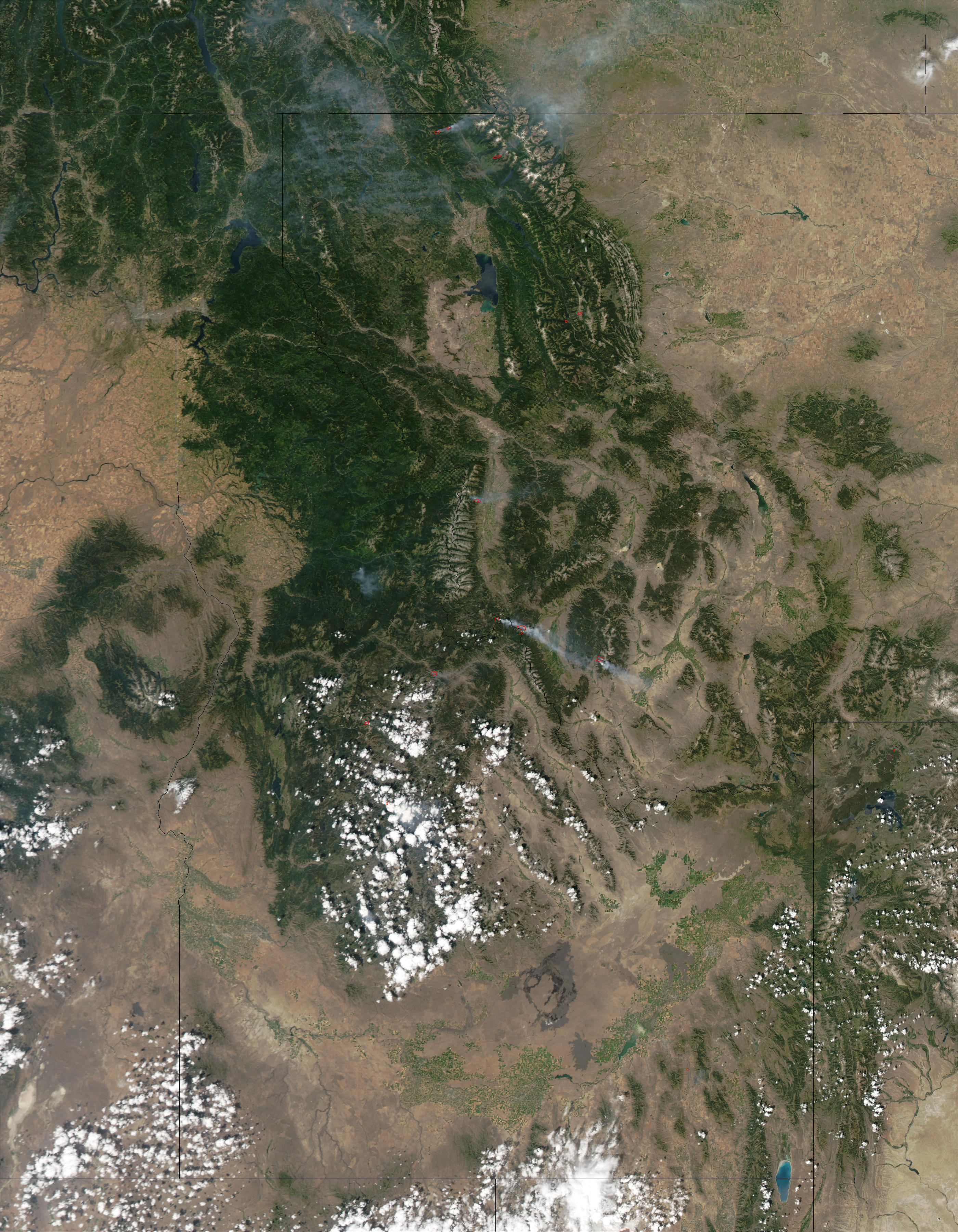 Fires in Idaho and western Montana - related image preview