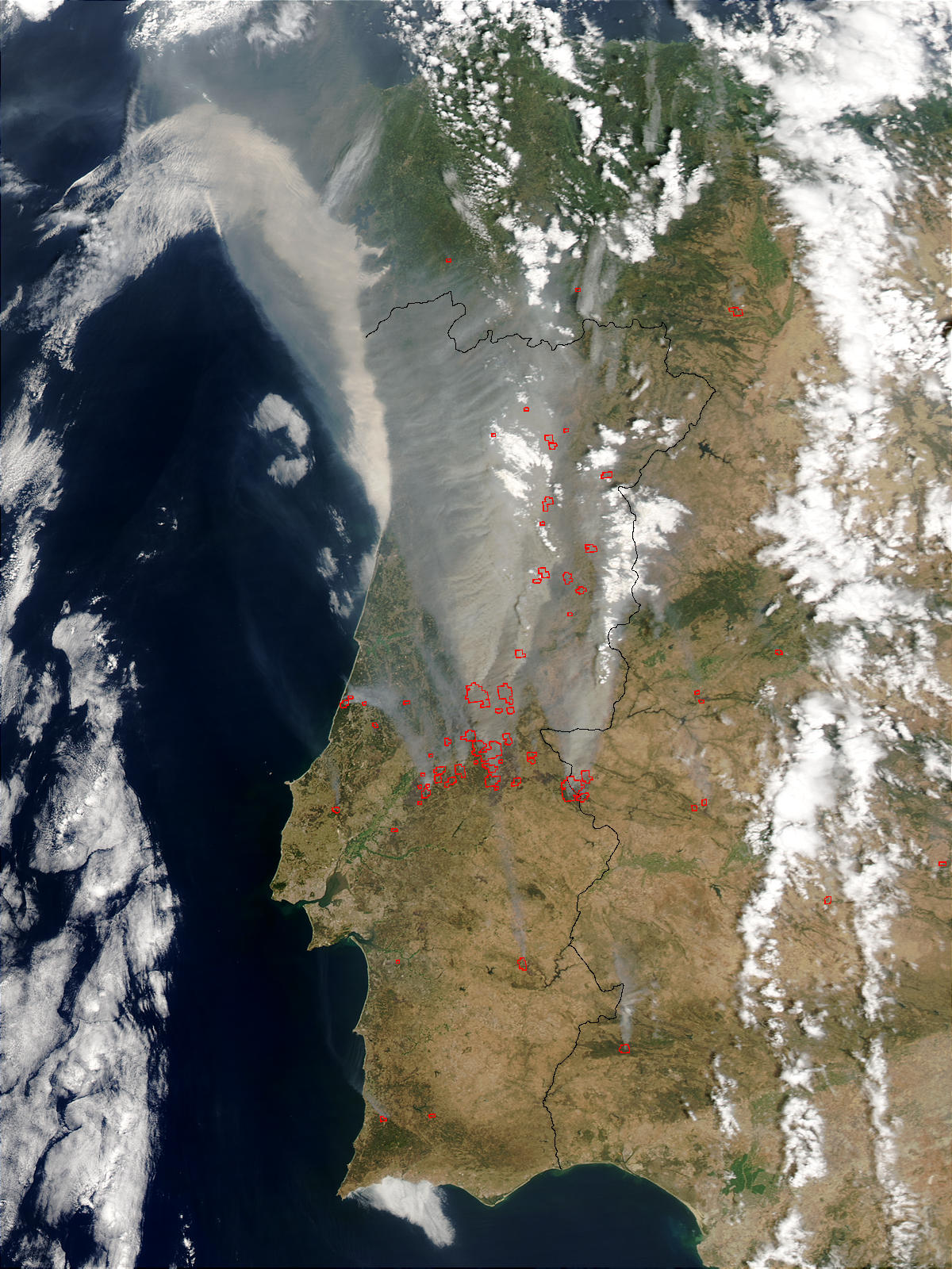 Fires and smoke across Portugal - related image preview