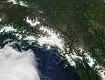 Sediment along the southern coast of Alaska - selected image