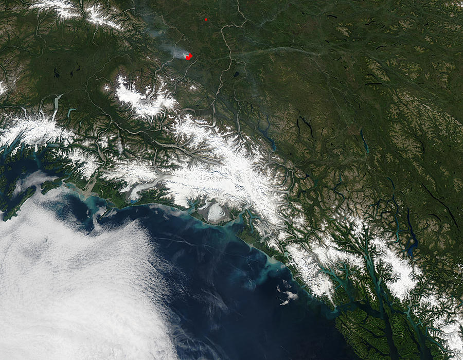Sediment along the southern coast of Alaska - related image preview