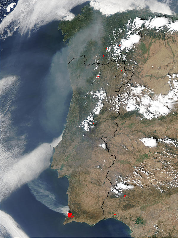 Fires and smoke in Portugal - related image preview
