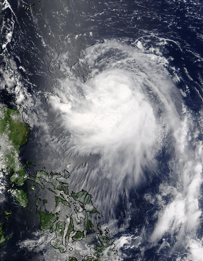Typhoon Krovanh (12W) approaching the Philippines - related image preview