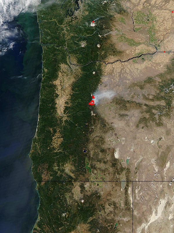 B&B Complex Fire, Oregon - related image preview