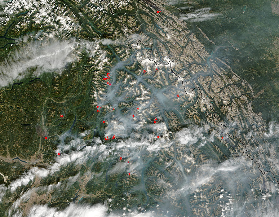 Fires in British Columbia - related image preview