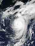 Hurricane Fabian northeast of Bermuda - selected child image