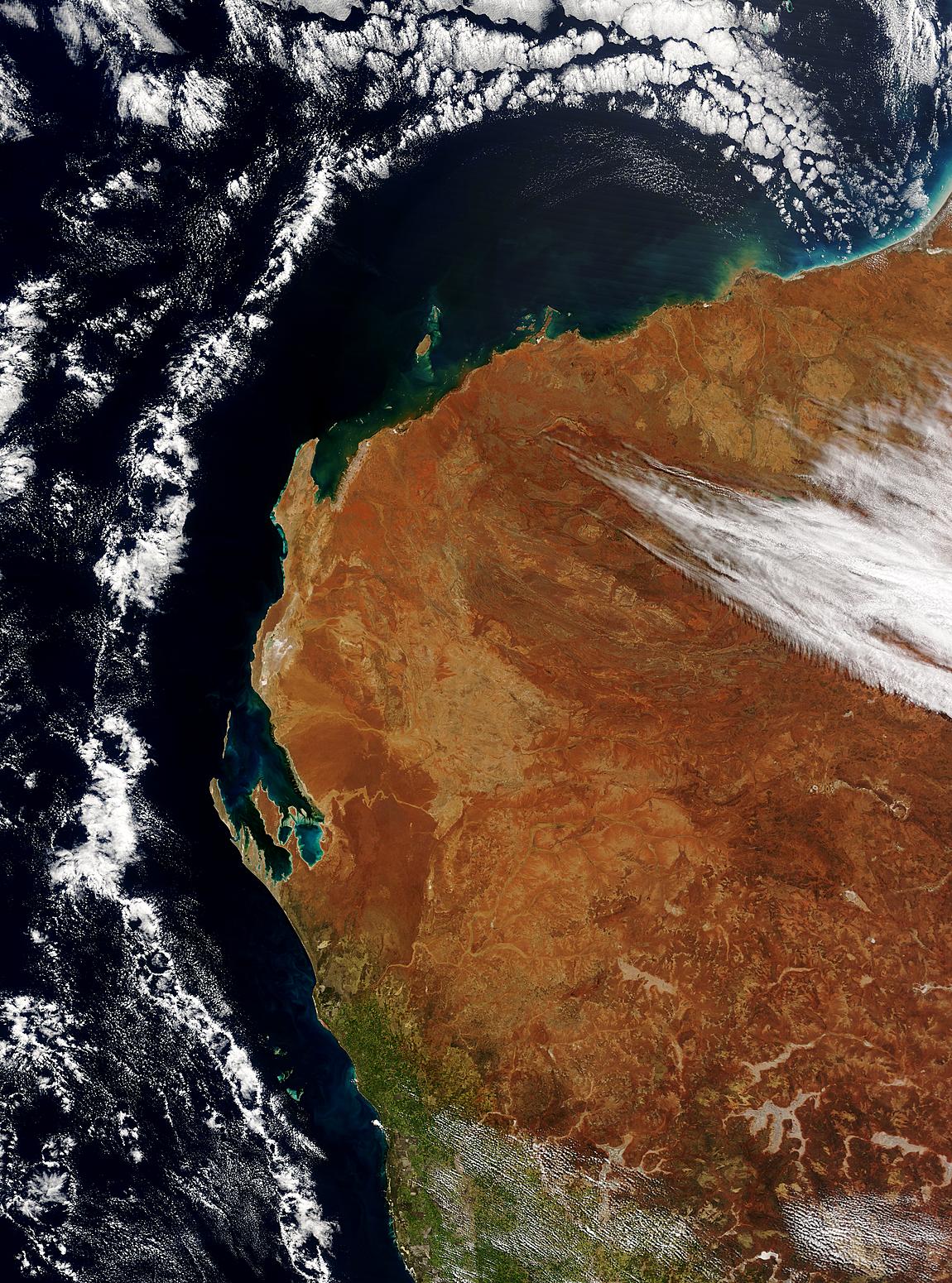 Cloud ring off Australian West Coast - related image preview