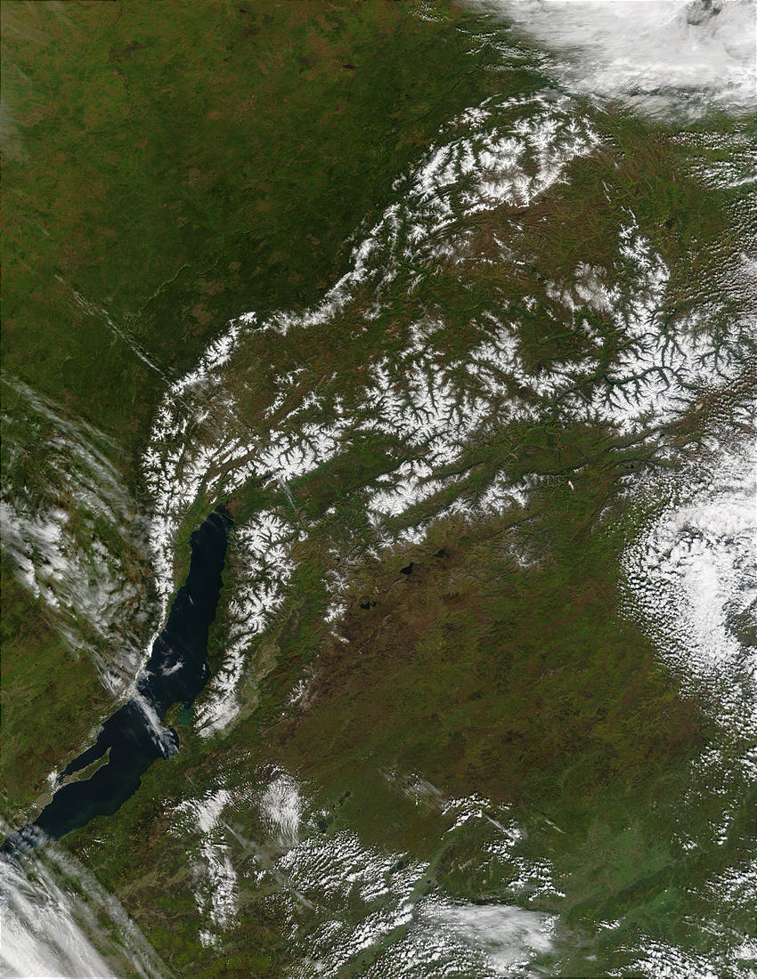 First snow near Lake Baikal, eastern Russia - related image preview