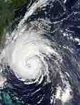 Hurricane Isabel off the US East Coast - selected image