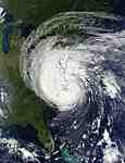 Hurricane Isabel over the US East Coast - selected image