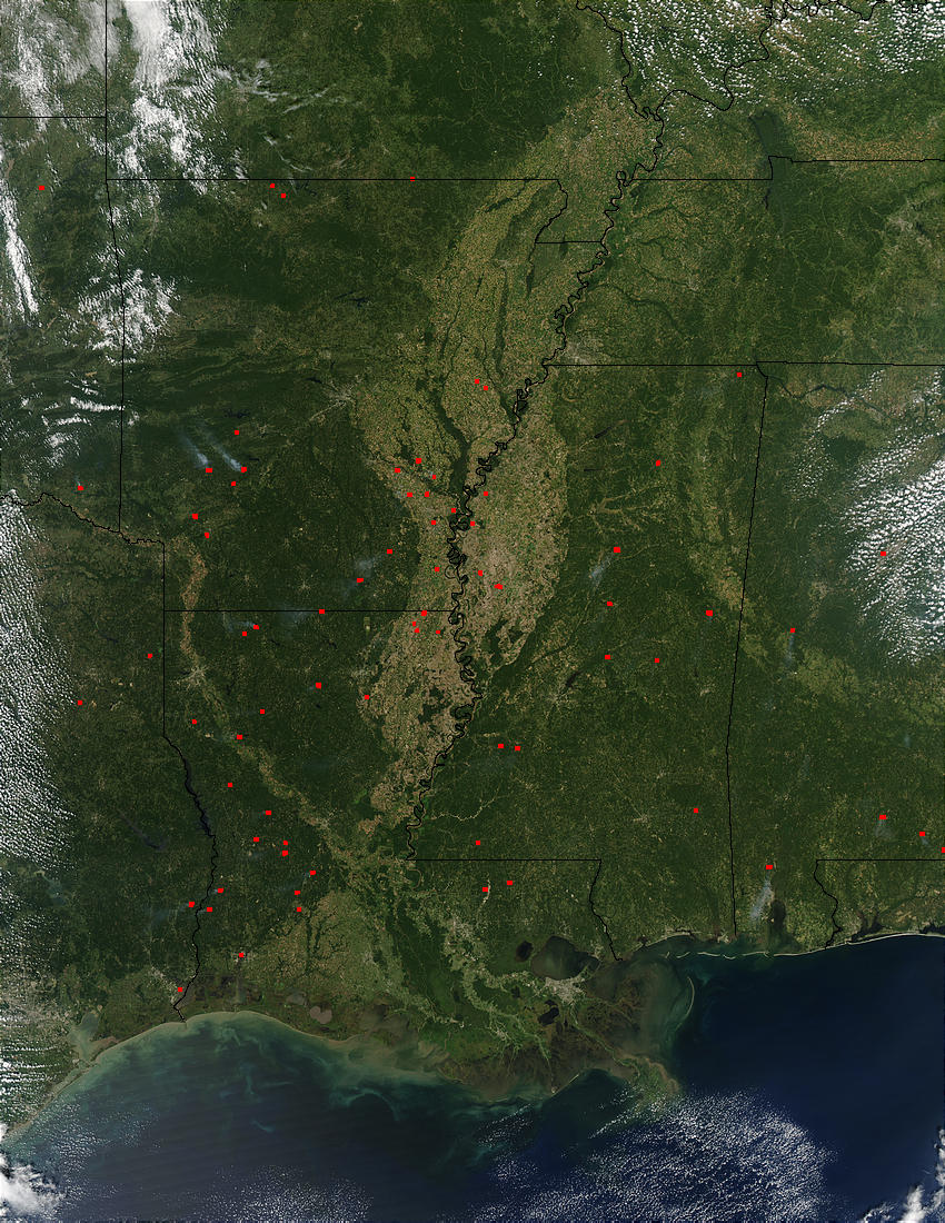 Fires in south central United States - related image preview