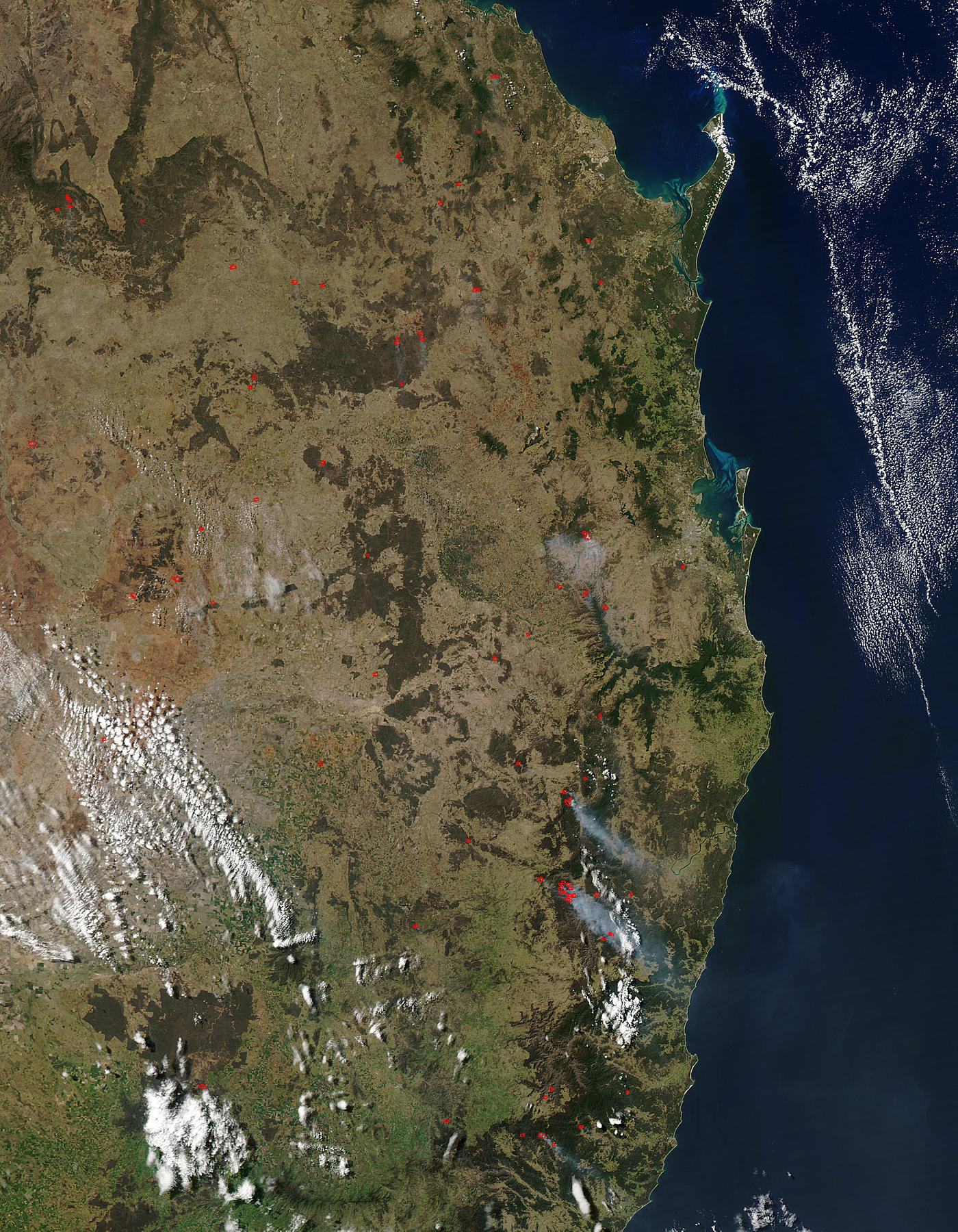 Fires along Australia East Coast - related image preview