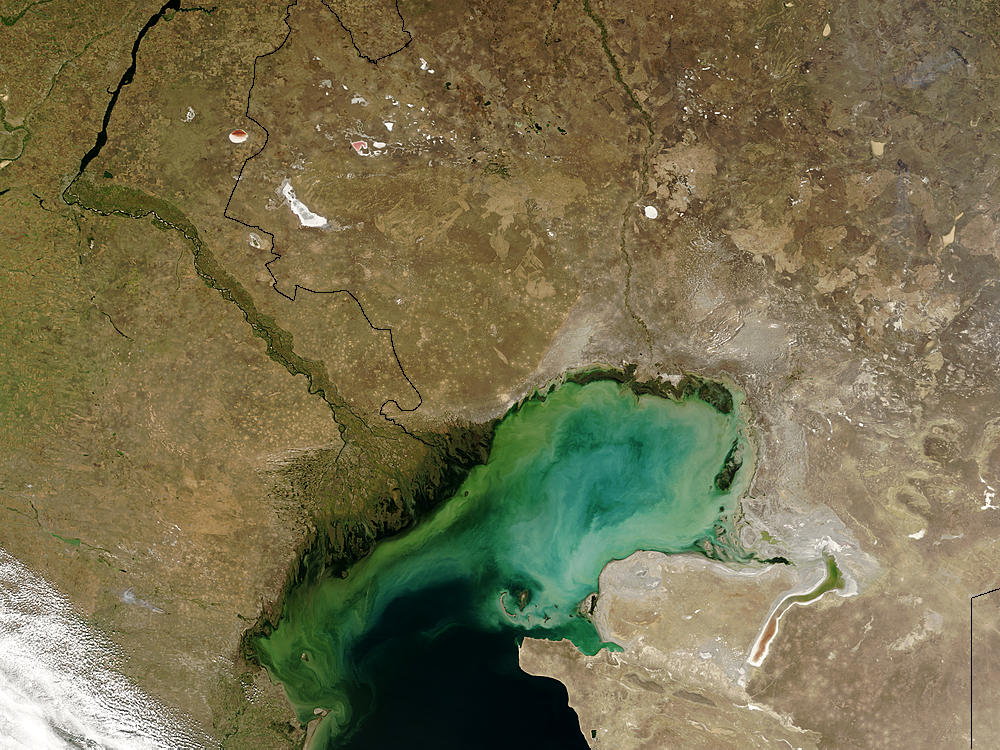 Sediment in Caspian Sea - related image preview