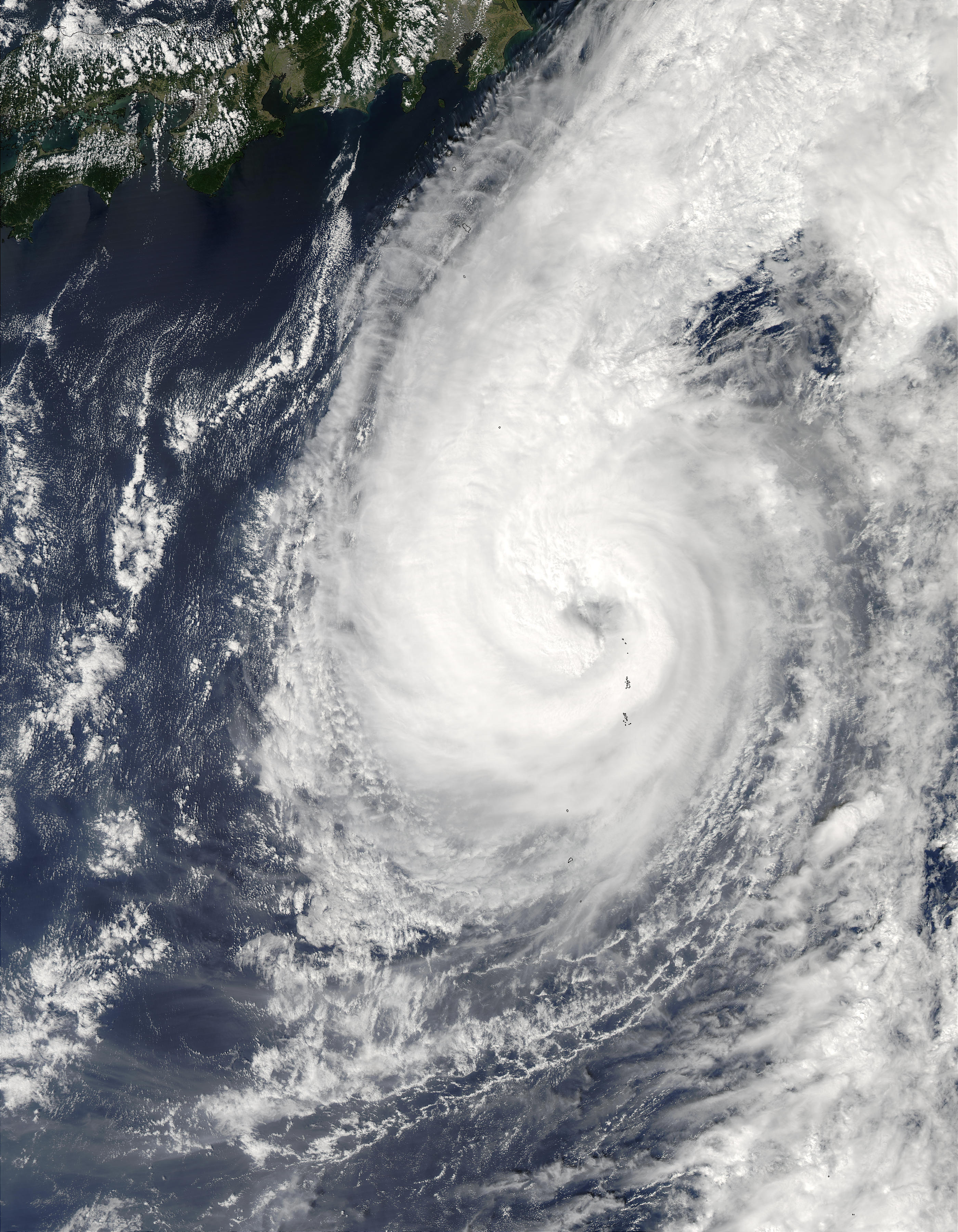 Typhoon Koppu (17W) south of Japan - related image preview