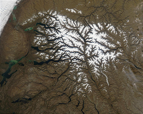 Snow on the Putorana Plateau, eastern Russia - related image preview