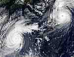 Typhoons Ketsana (20W) and Parma (21W) off Japan - selected image