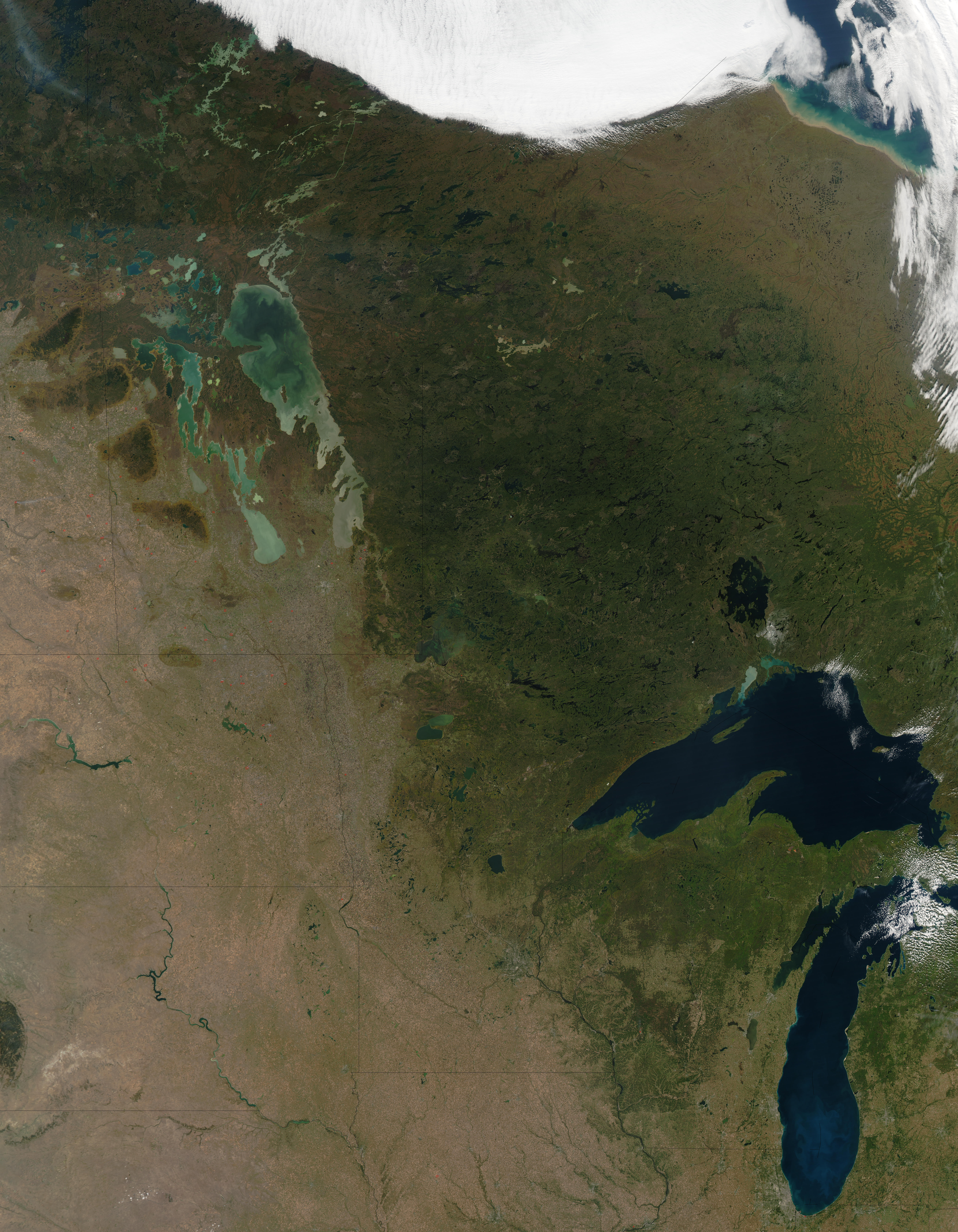 Central Canada and United States - related image preview
