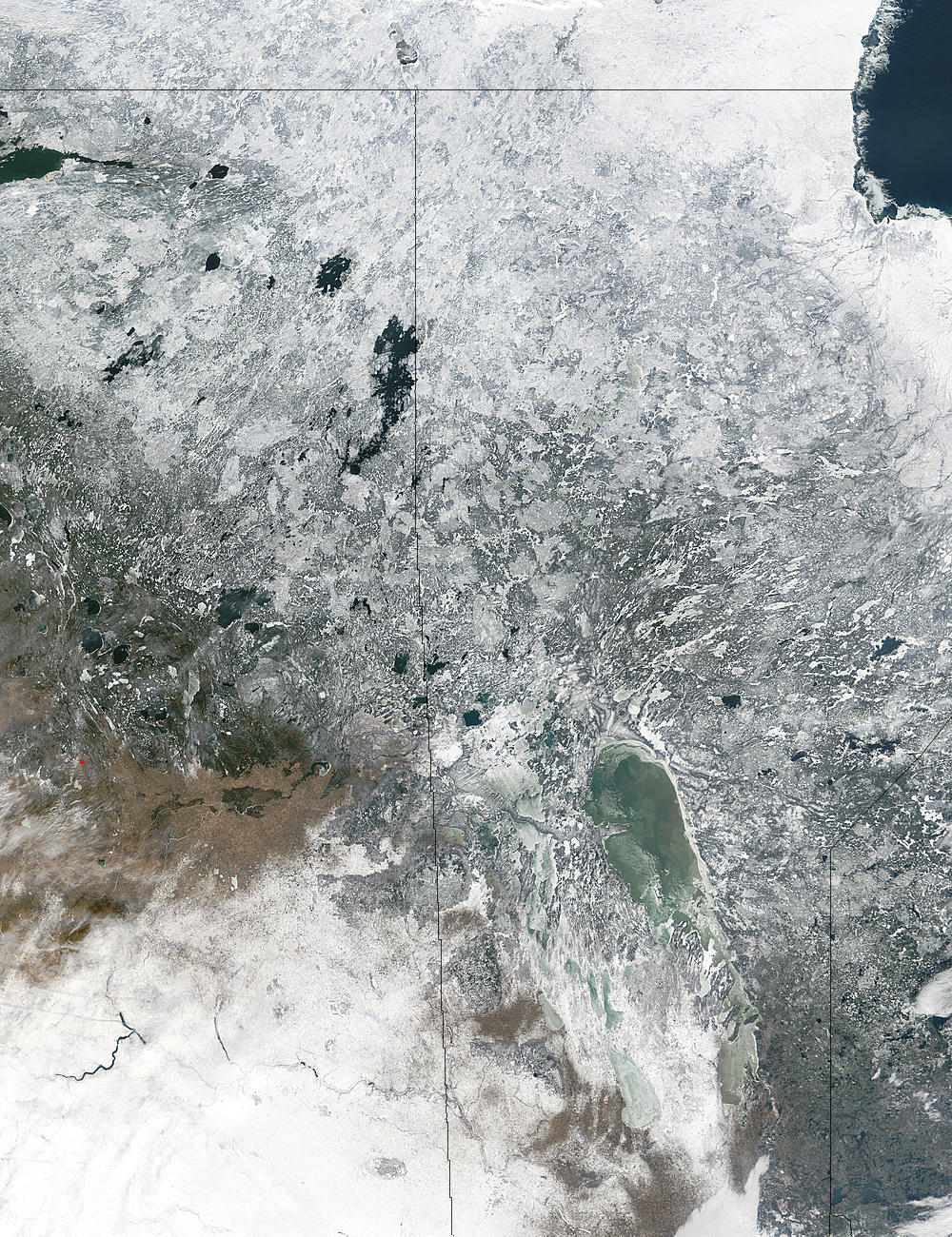 Snow in central Canada - related image preview