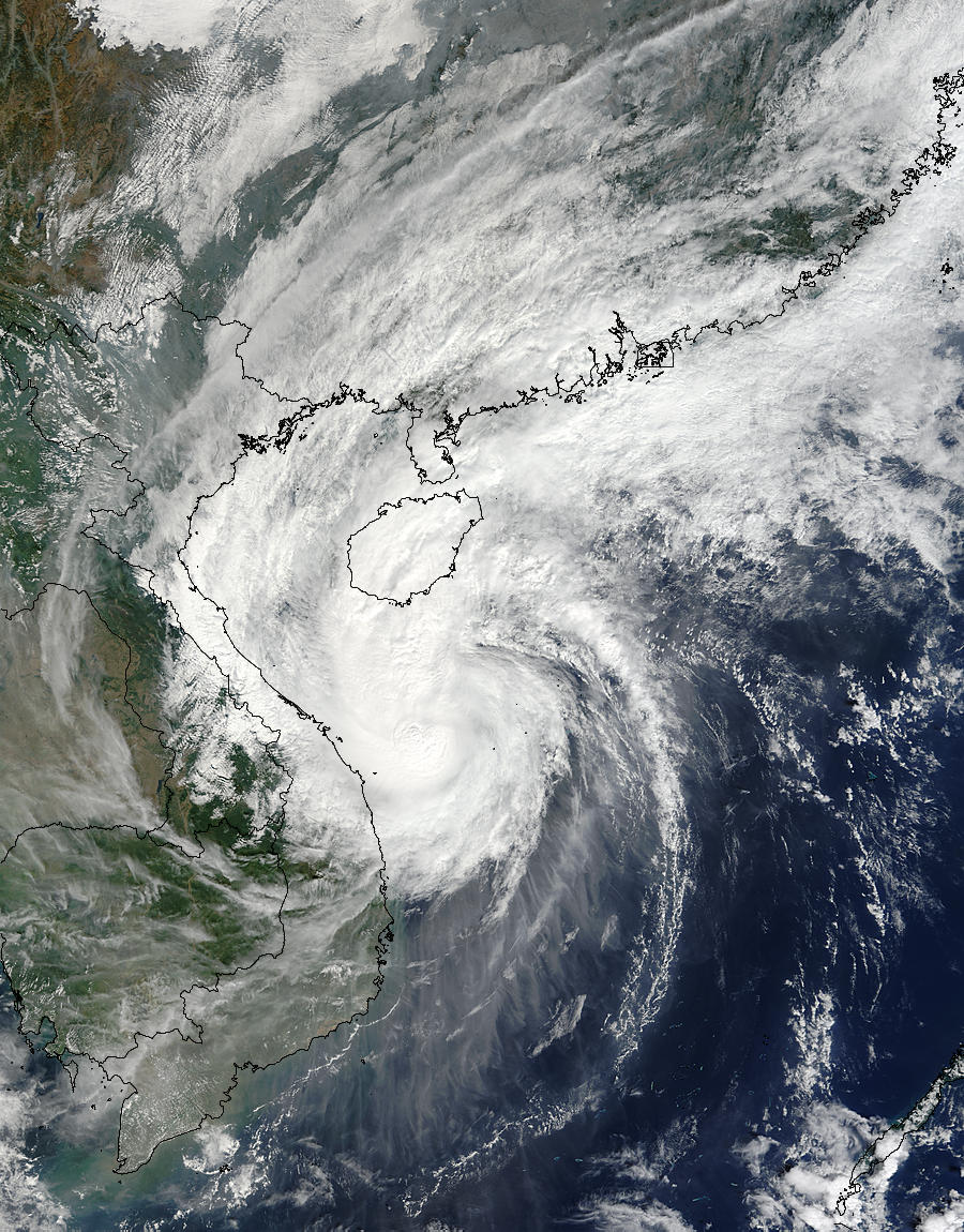 Typhoon Nepartak (25W) off Vietnam - related image preview