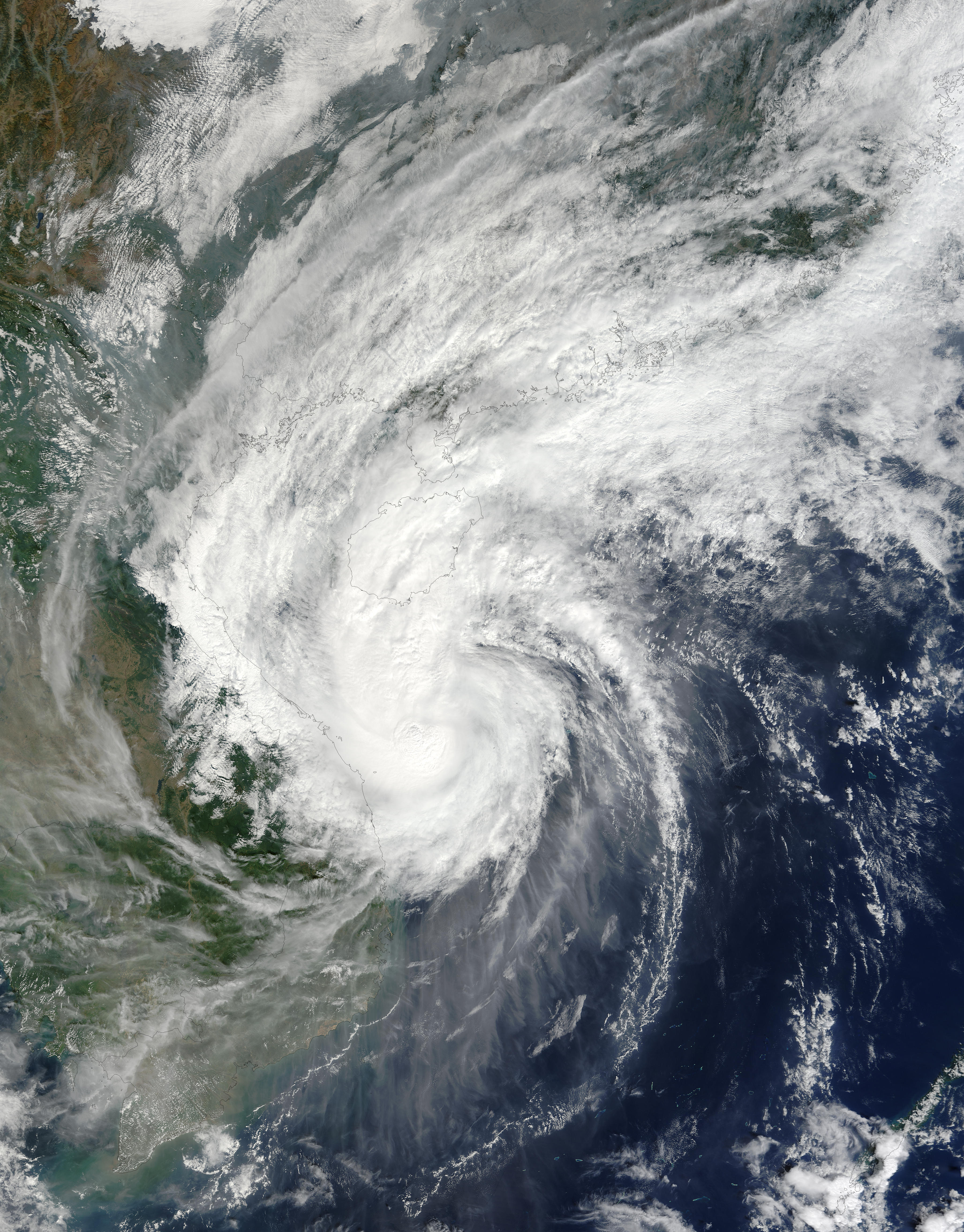 Typhoon Nepartak (25W) off Vietnam - related image preview