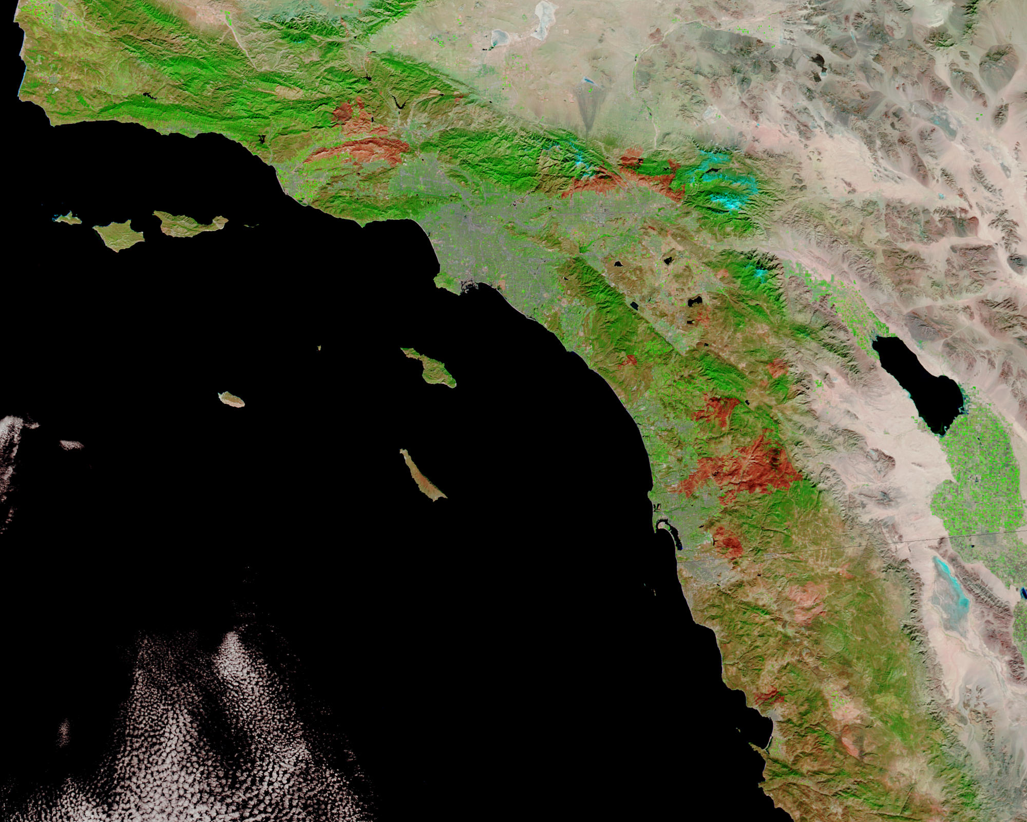 Burn scars in southern California - related image preview