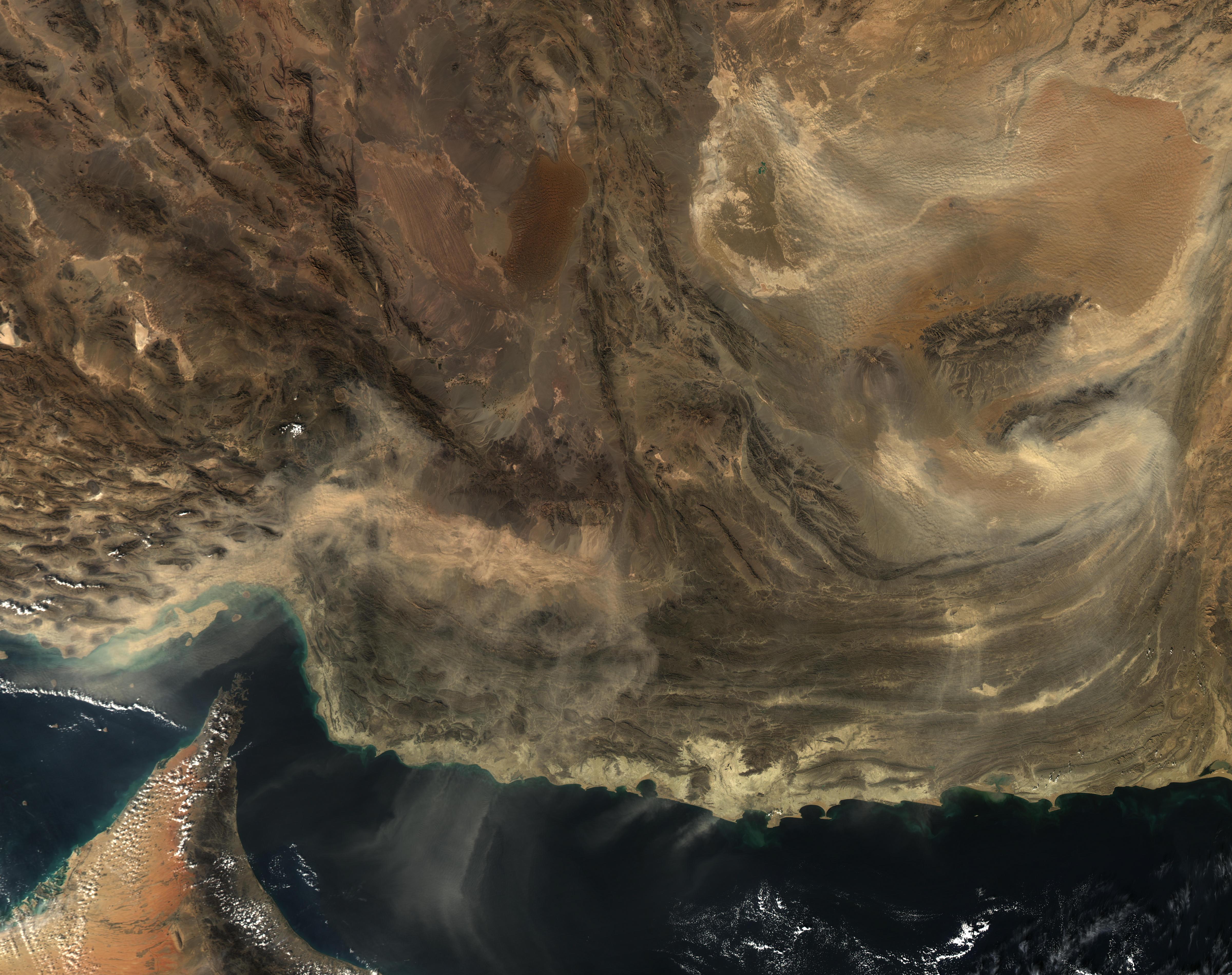 Dust storms in southwest Asia - related image preview