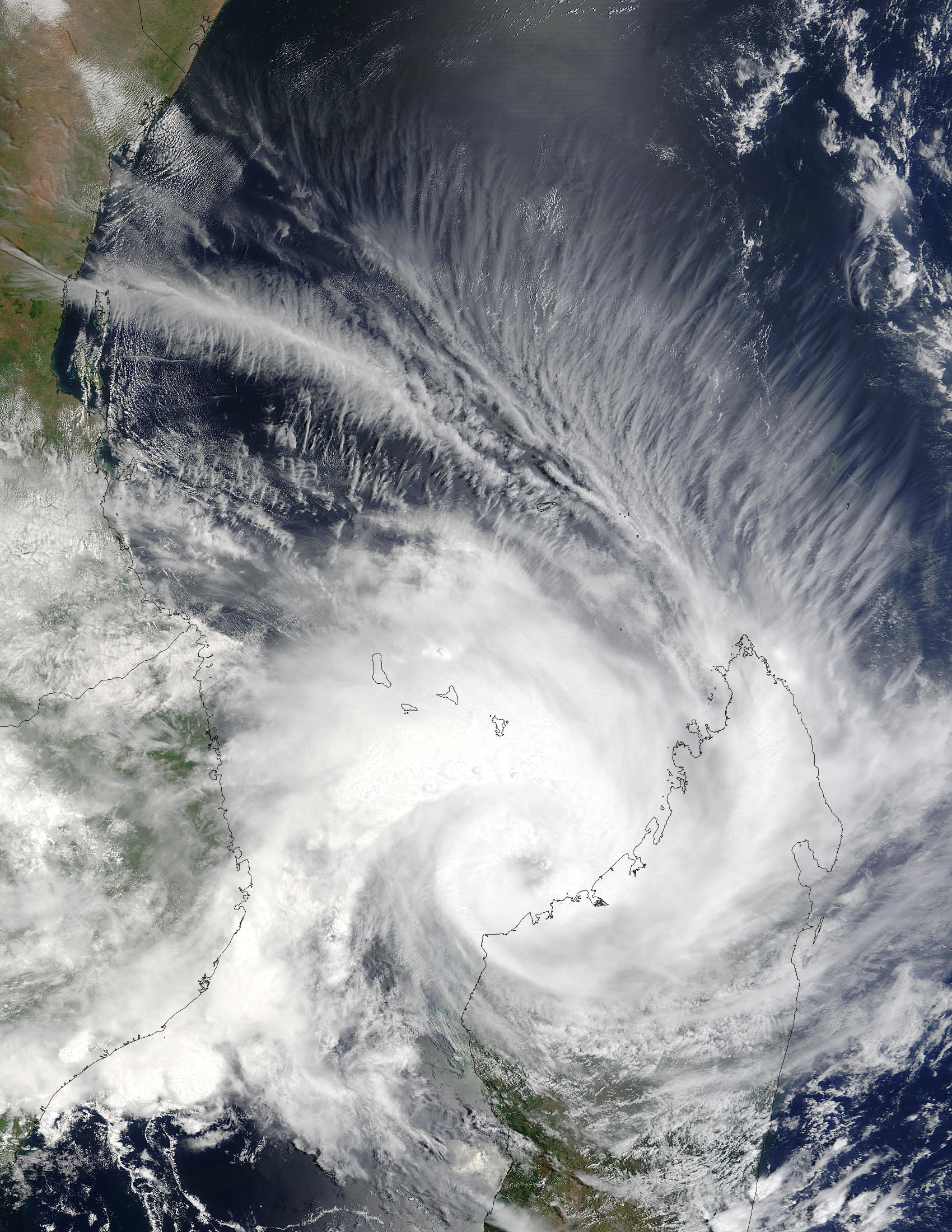 Tropical Cyclone Elita (09S) over Madagascar - related image preview