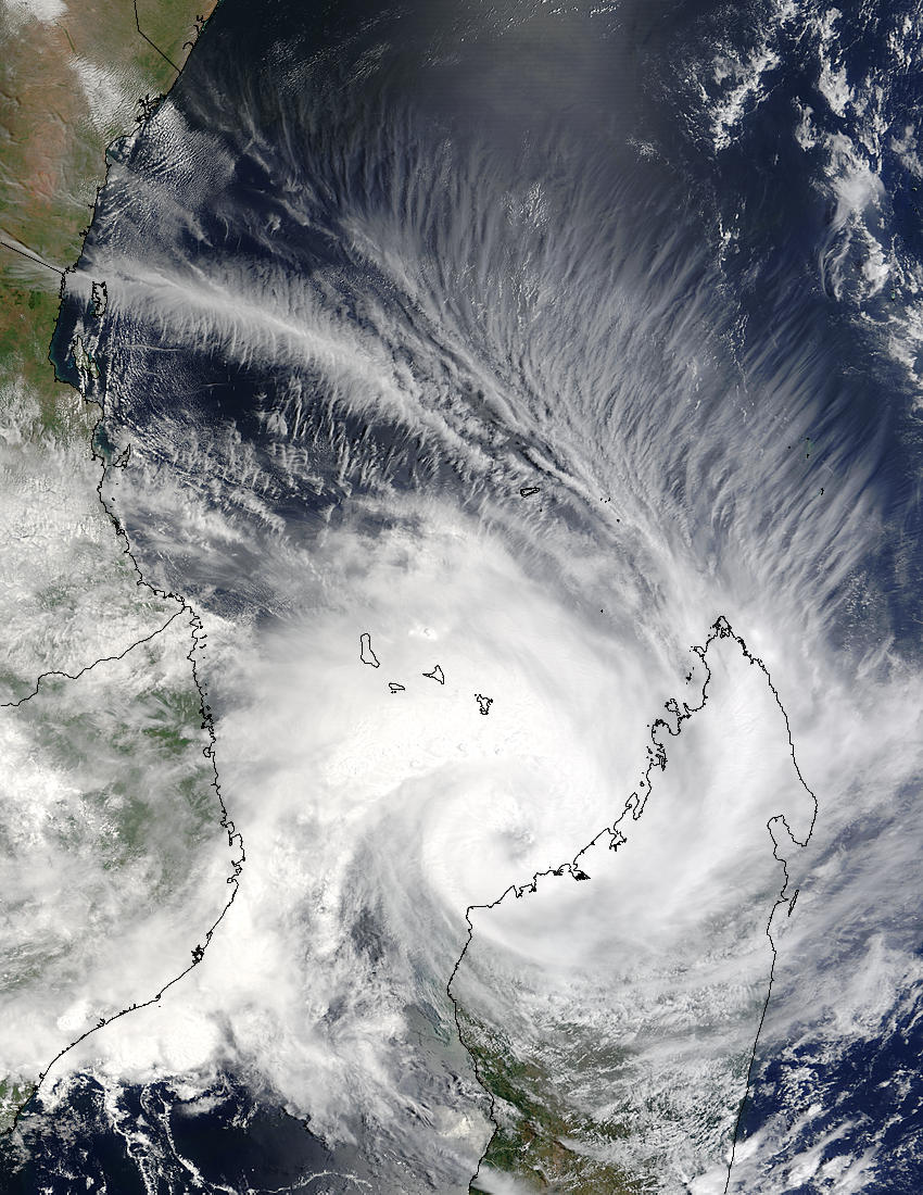 Tropical Cyclone Elita (09S) over Madagascar - related image preview