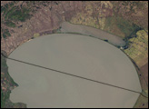 Lake Khanka in  Eastern Russia and China