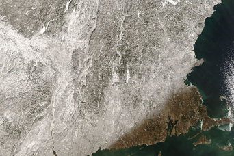 Snow over the Northeastern United States - related image preview