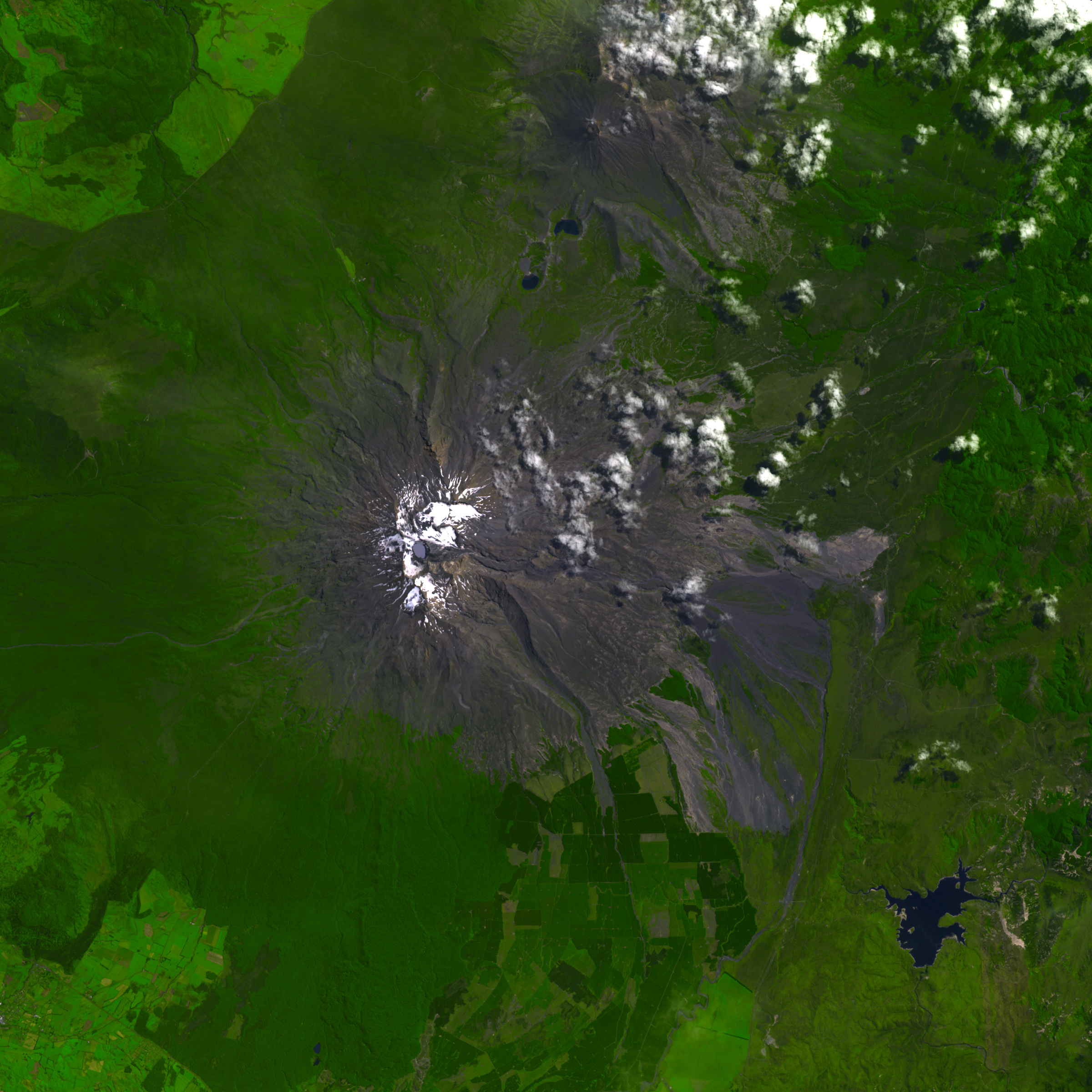 Lahar on Mount Ruapehu, New Zealand - related image preview